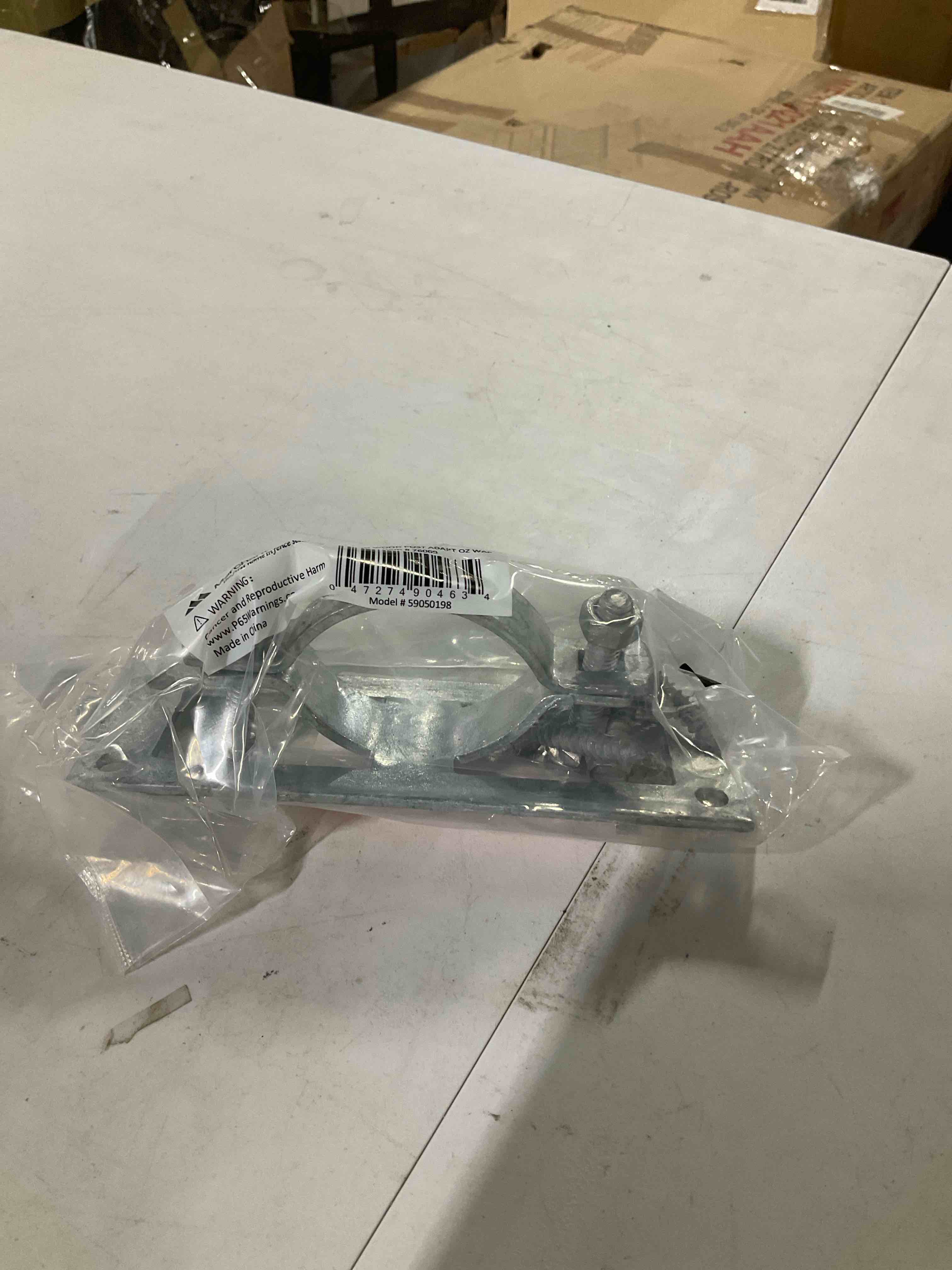 Condition photo showing Good Condition for Galvanized Wood Fence Adaptor