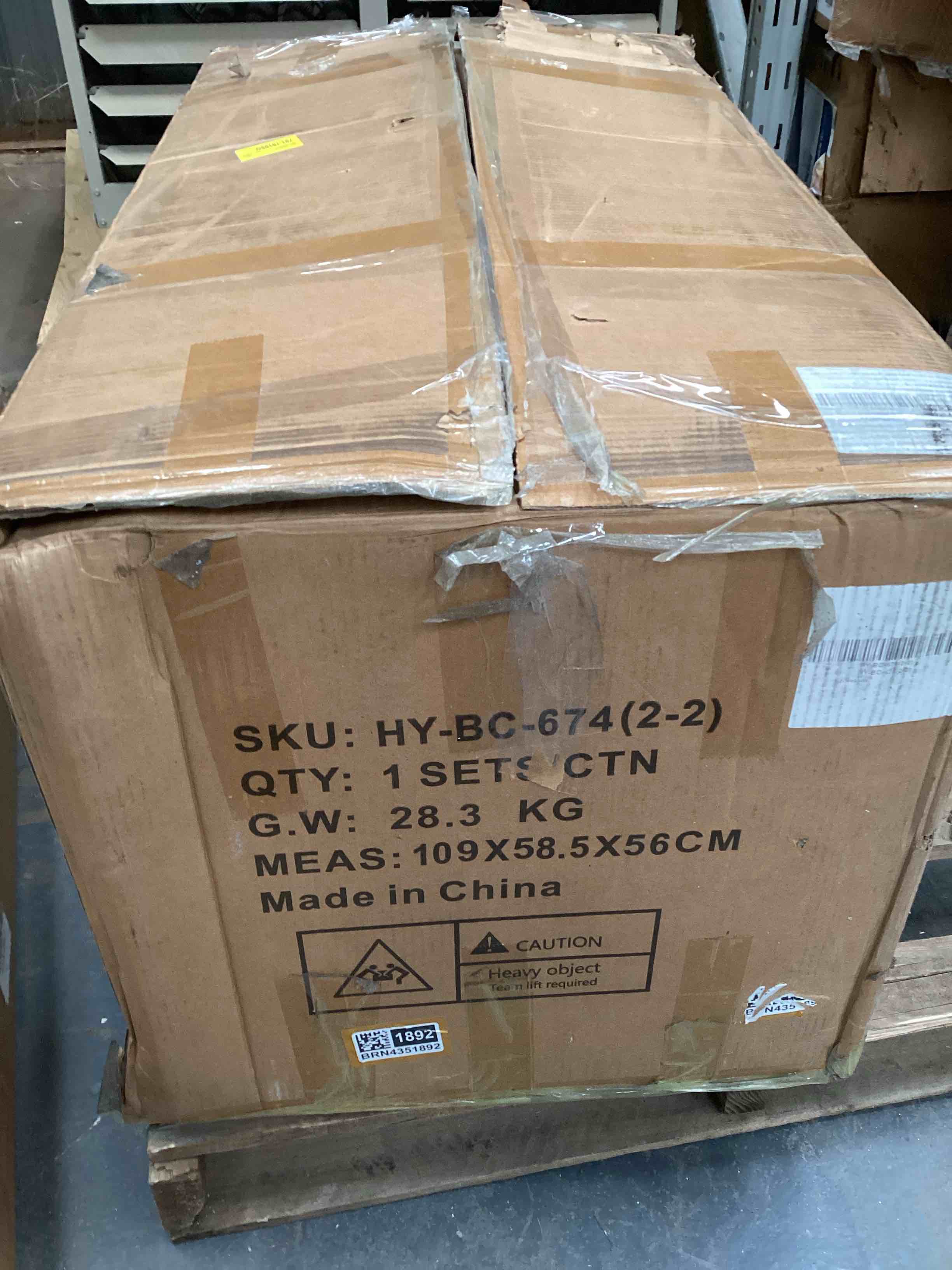 Condition photo showing Good Condition for TV Stand (Box 2/2 Only )