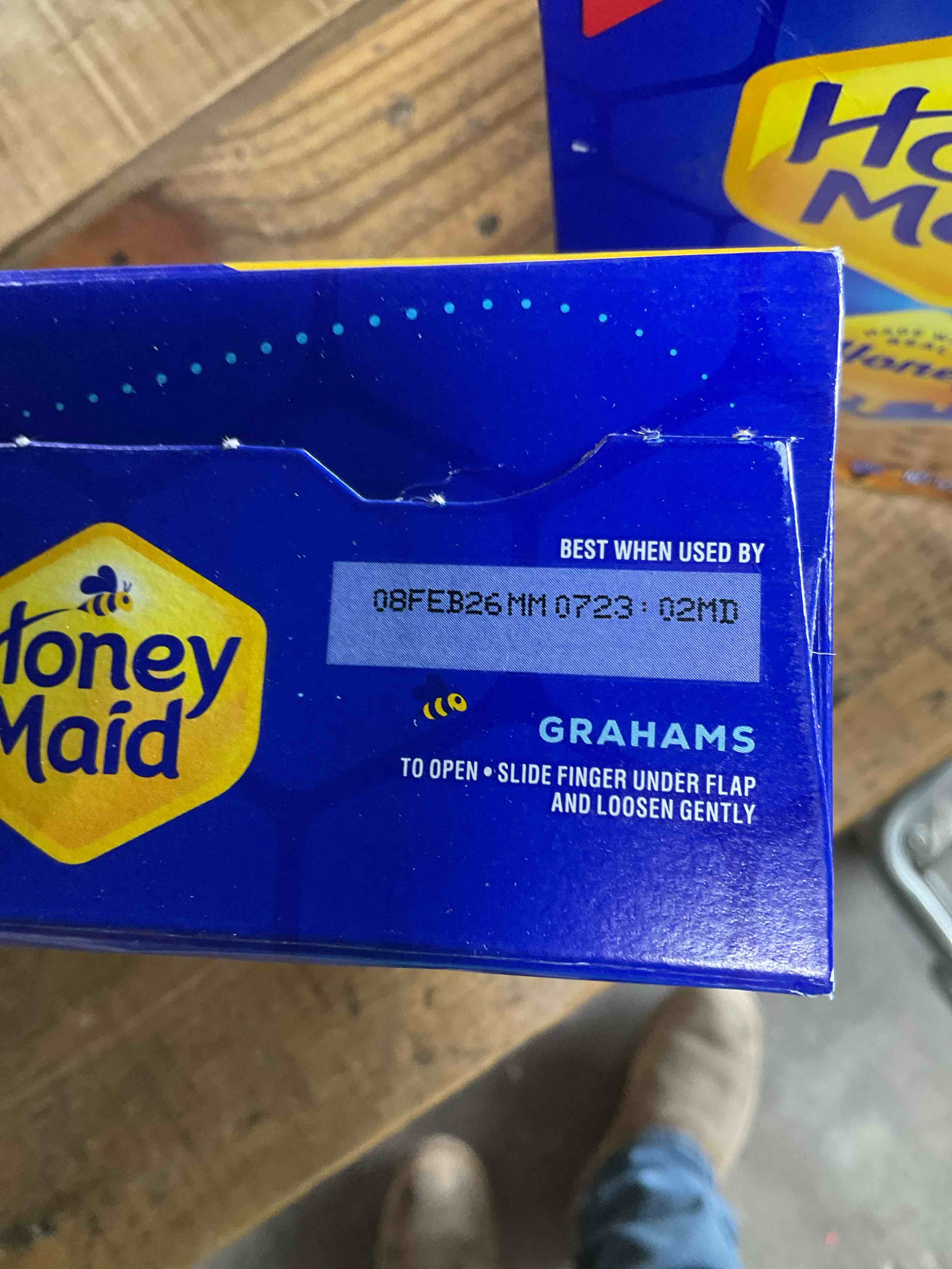 Condition photo showing New/Like New for NABISCO HONEY MAID GRAHAM CRACKERS 1X14.4 OZ