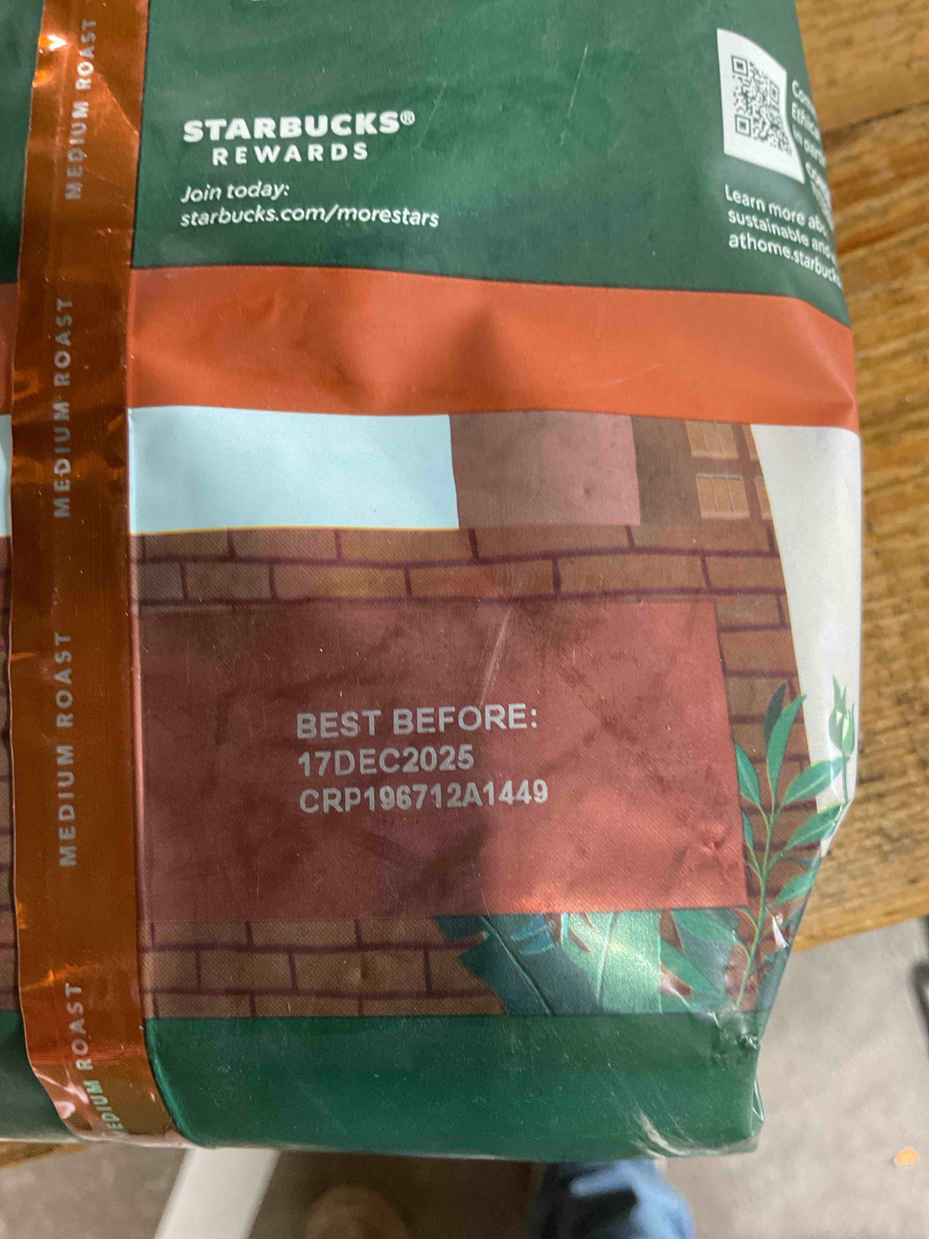 Condition photo showing New/Like New for Starbucks Ground Coffee, Medium Roast Coffee, Pike Place Roast, 100% Arabica, 1 Bag (28 Oz)