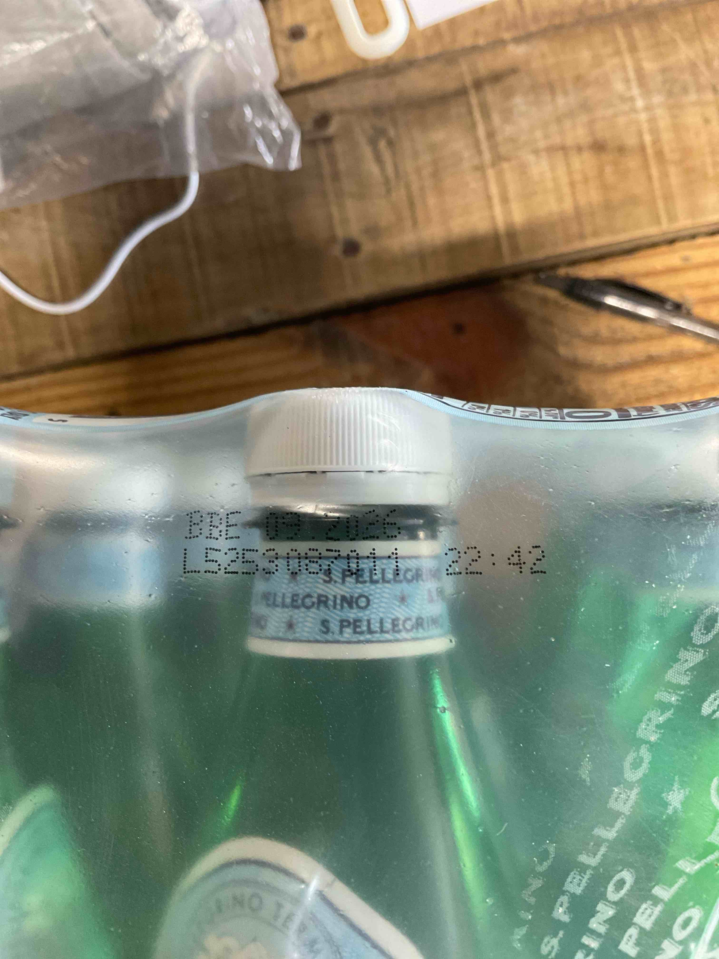 Condition photo showing New/Like New for S.Pellegrino Sparkling Natural Mineral Water, Plastic Bottles, 16.9 Fl Oz (Pack of 12)
