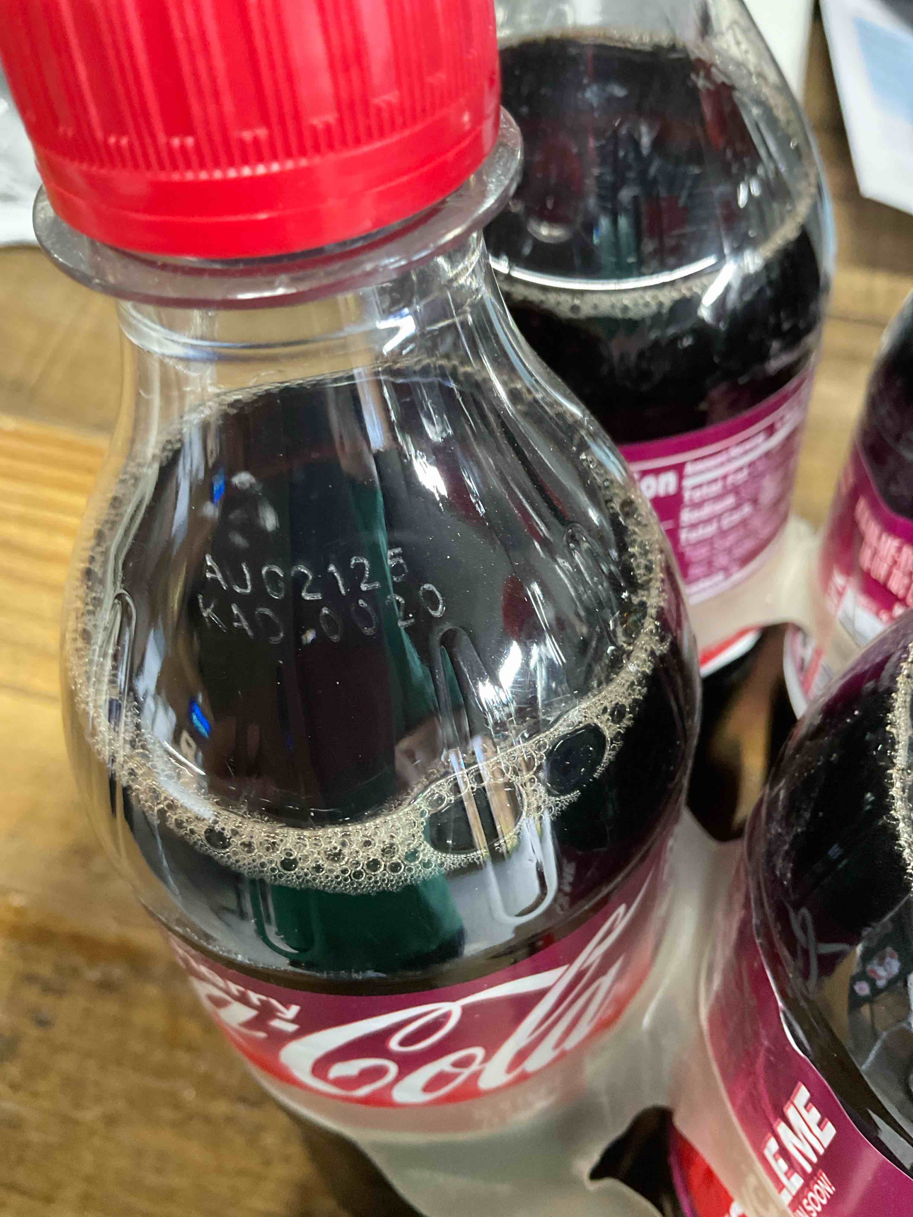 Condition photo showing New/Like New for Coca-Cola Cherry Soda Soft Drink, 16.9 fl oz, 6 Pack