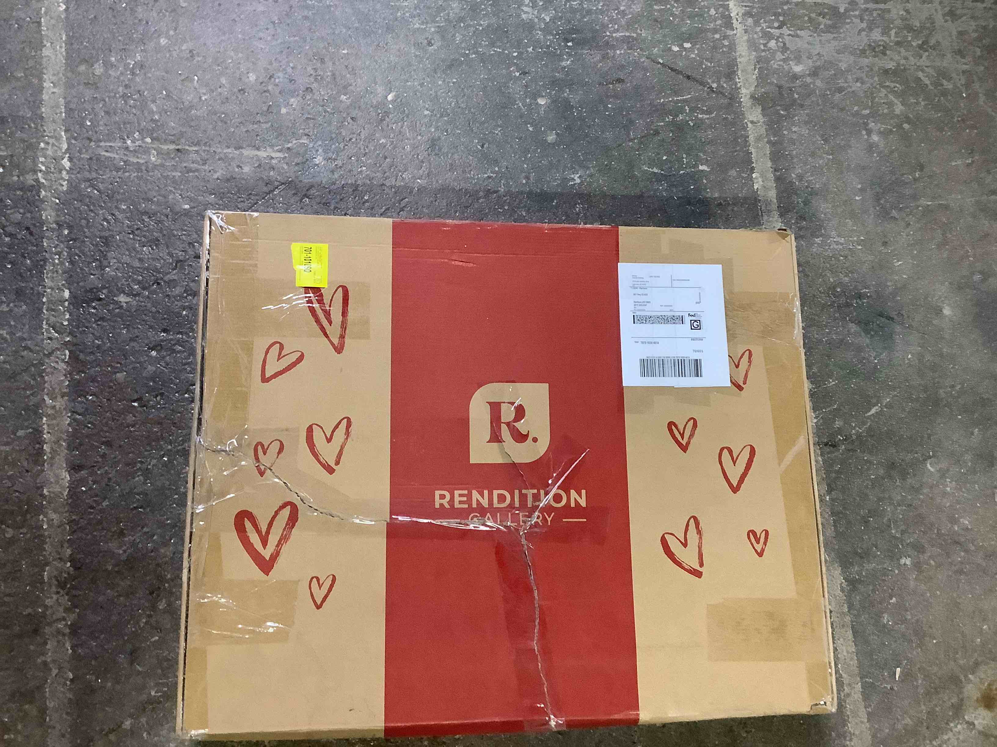 Condition photo showing Good Condition for Bouquet Scatter III-Premium Framed Print -Ready to Hang - No Nails Required - No Nails Required