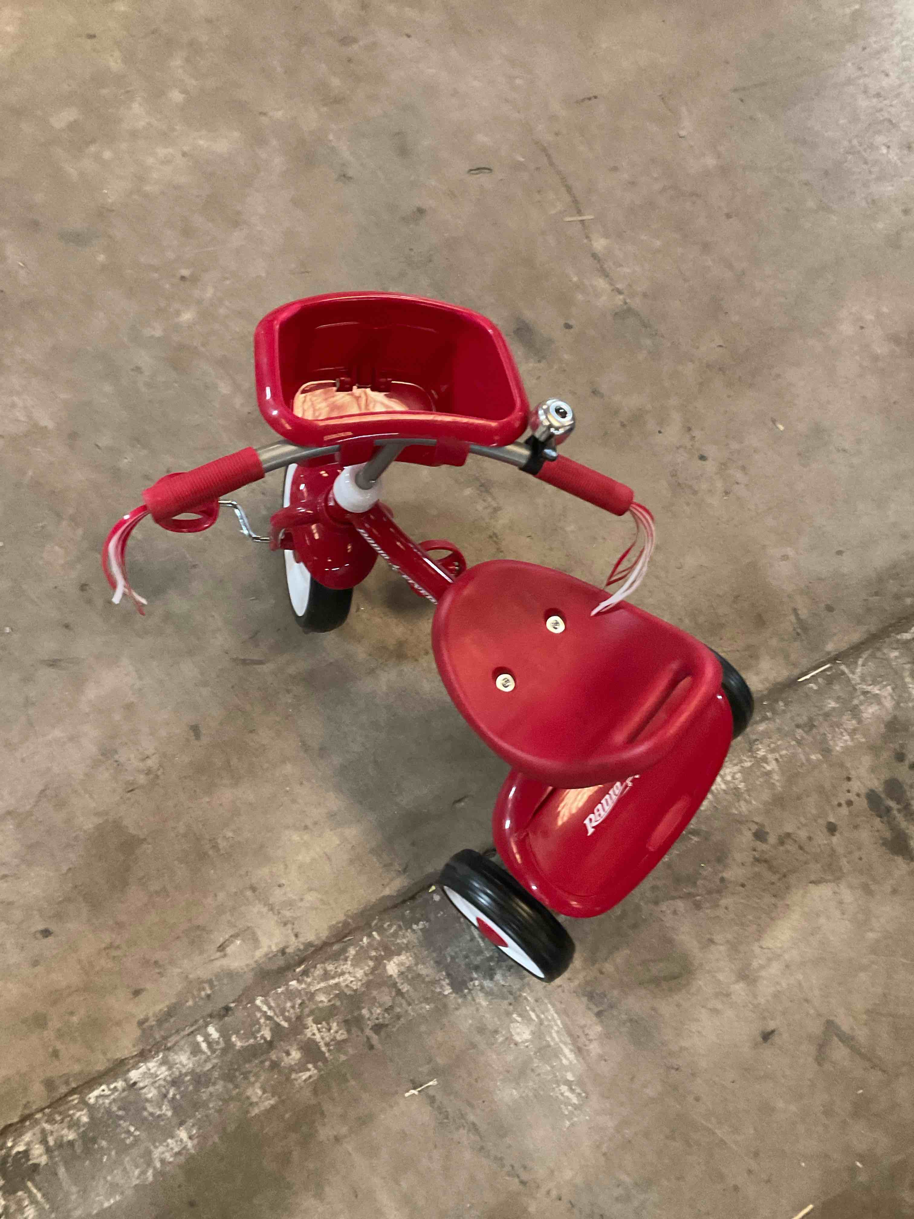 Condition photo showing Good Condition for rapid flyer children’s trike