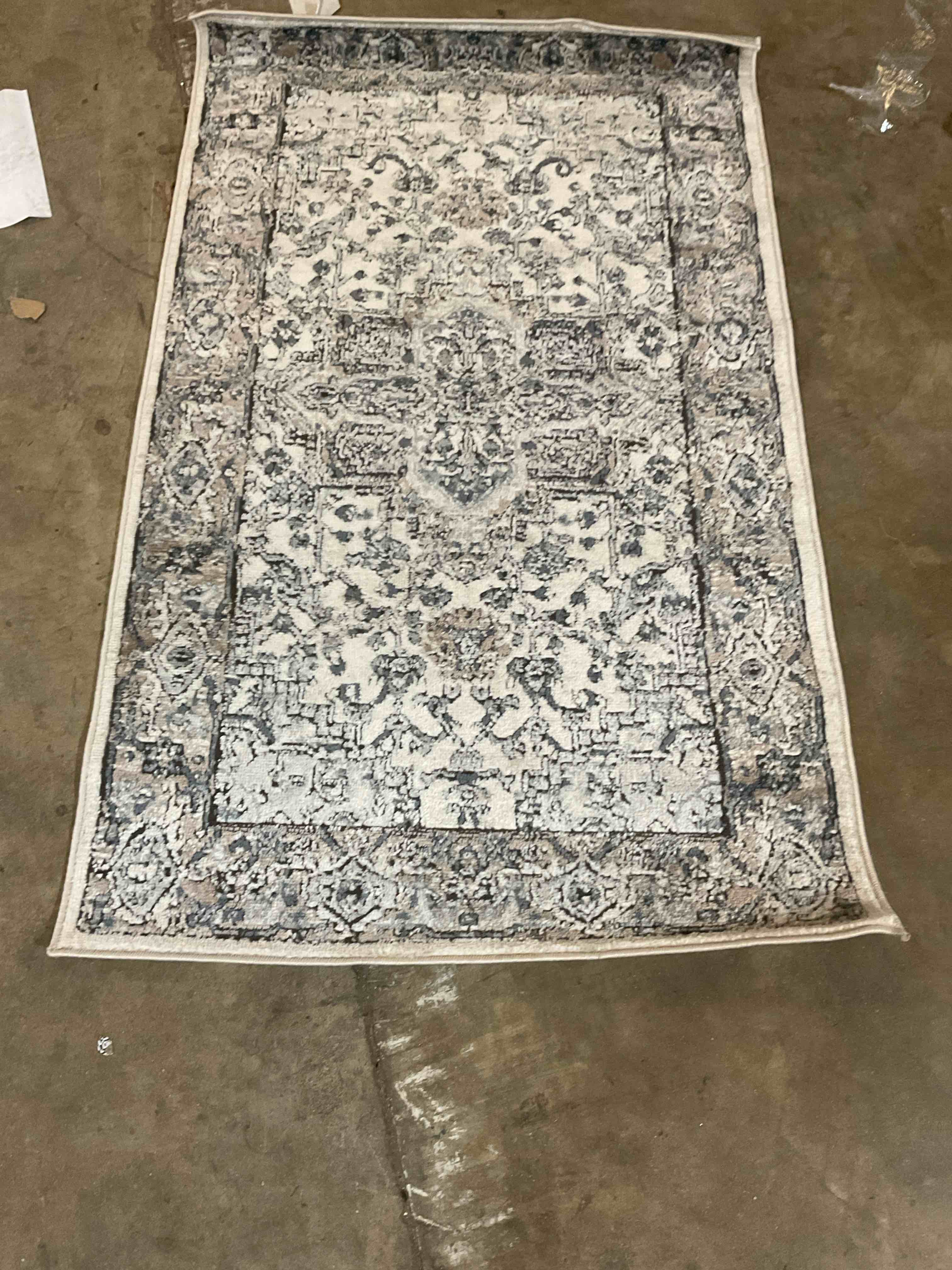 58 x 36” Patterned Rug