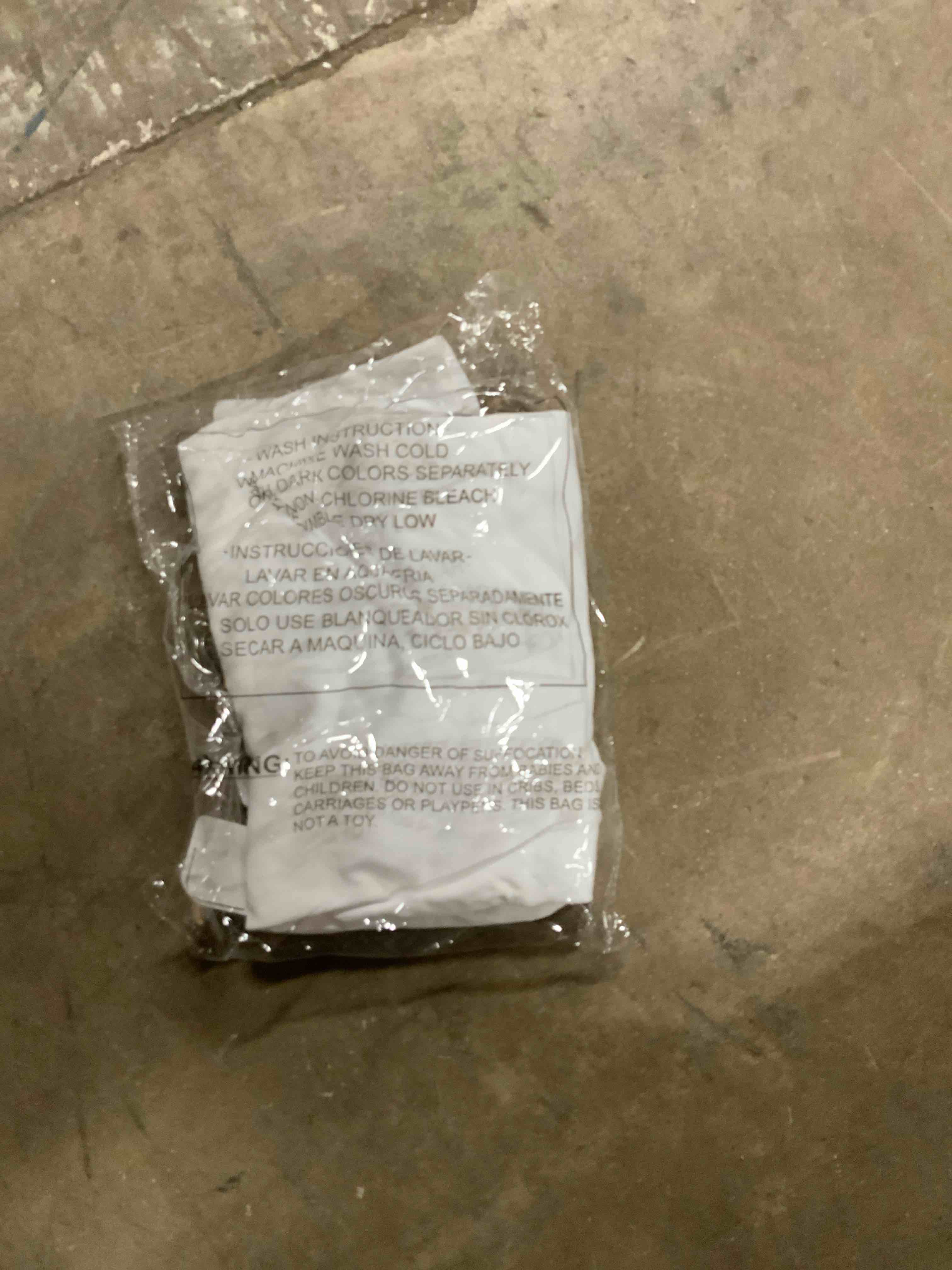 Condition photo showing Good Condition for blue ice men’s short sleeve v neck cotton shirt