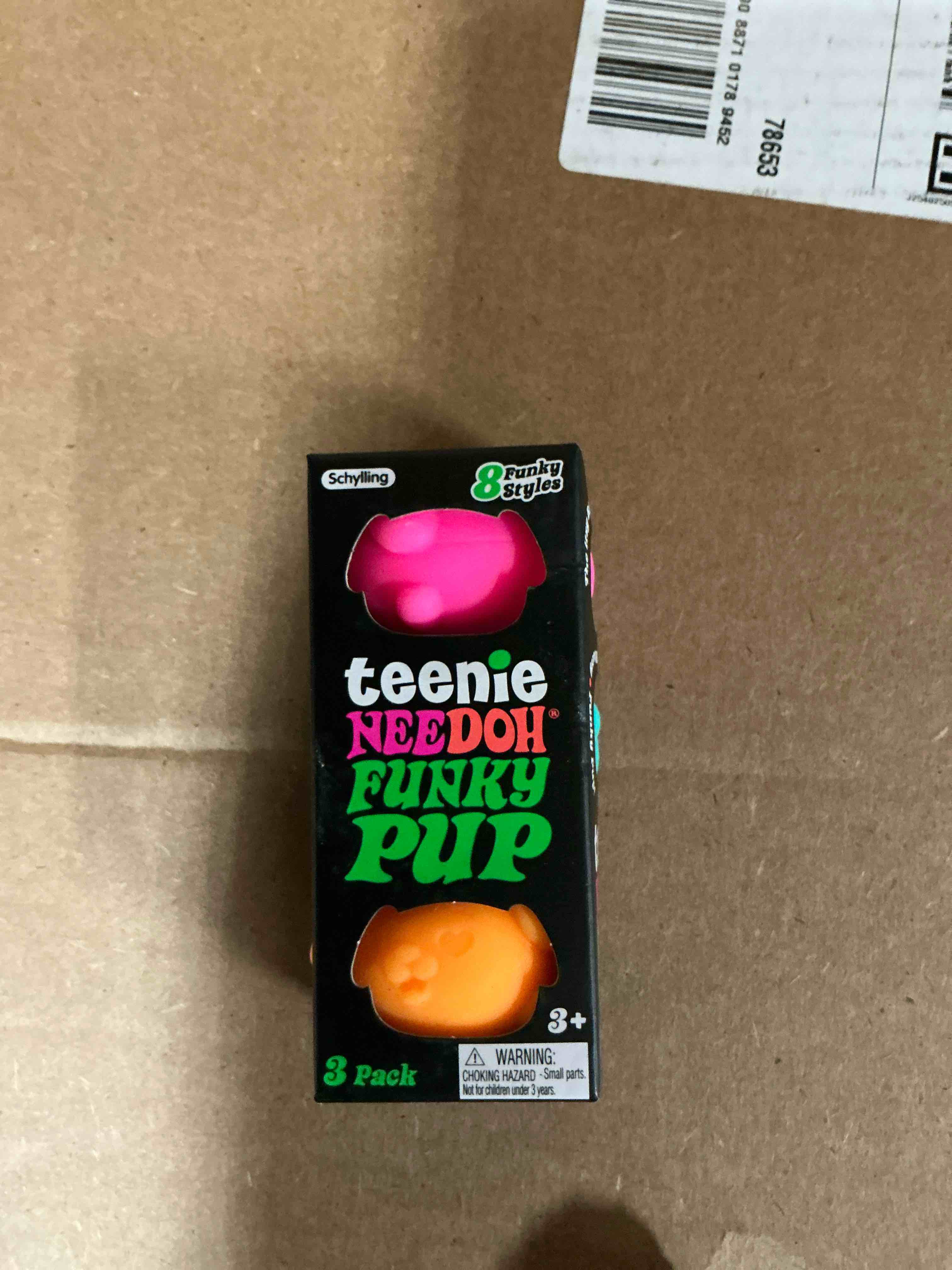 Condition photo showing Good Condition for Schylling NeeDoh Teenie Funky Pups - Sensory Squeeze Toy - Contains 3 Mini Groovy Globs - 1.5" Wide - Color May Vary (Pack of 1)