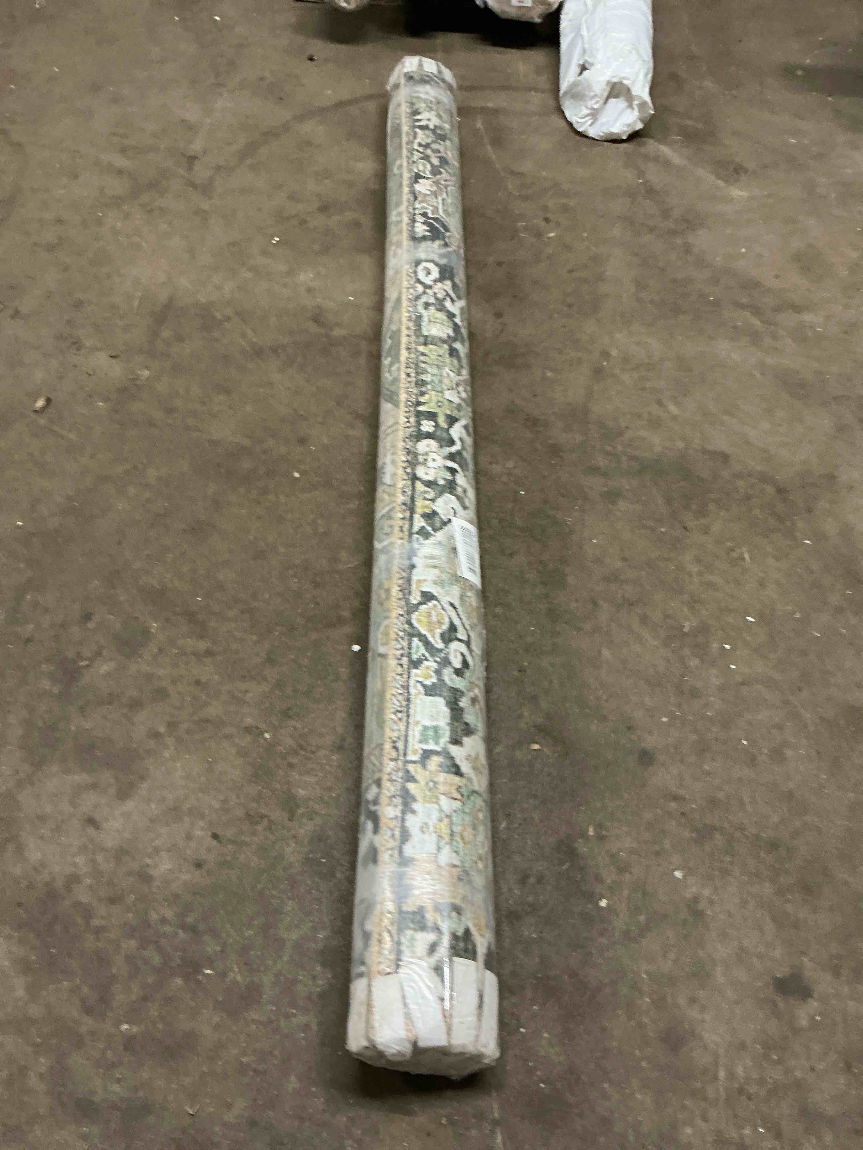 Condition photo showing Good Condition for Albion Oriental Black/Green/Ivory Area Rug