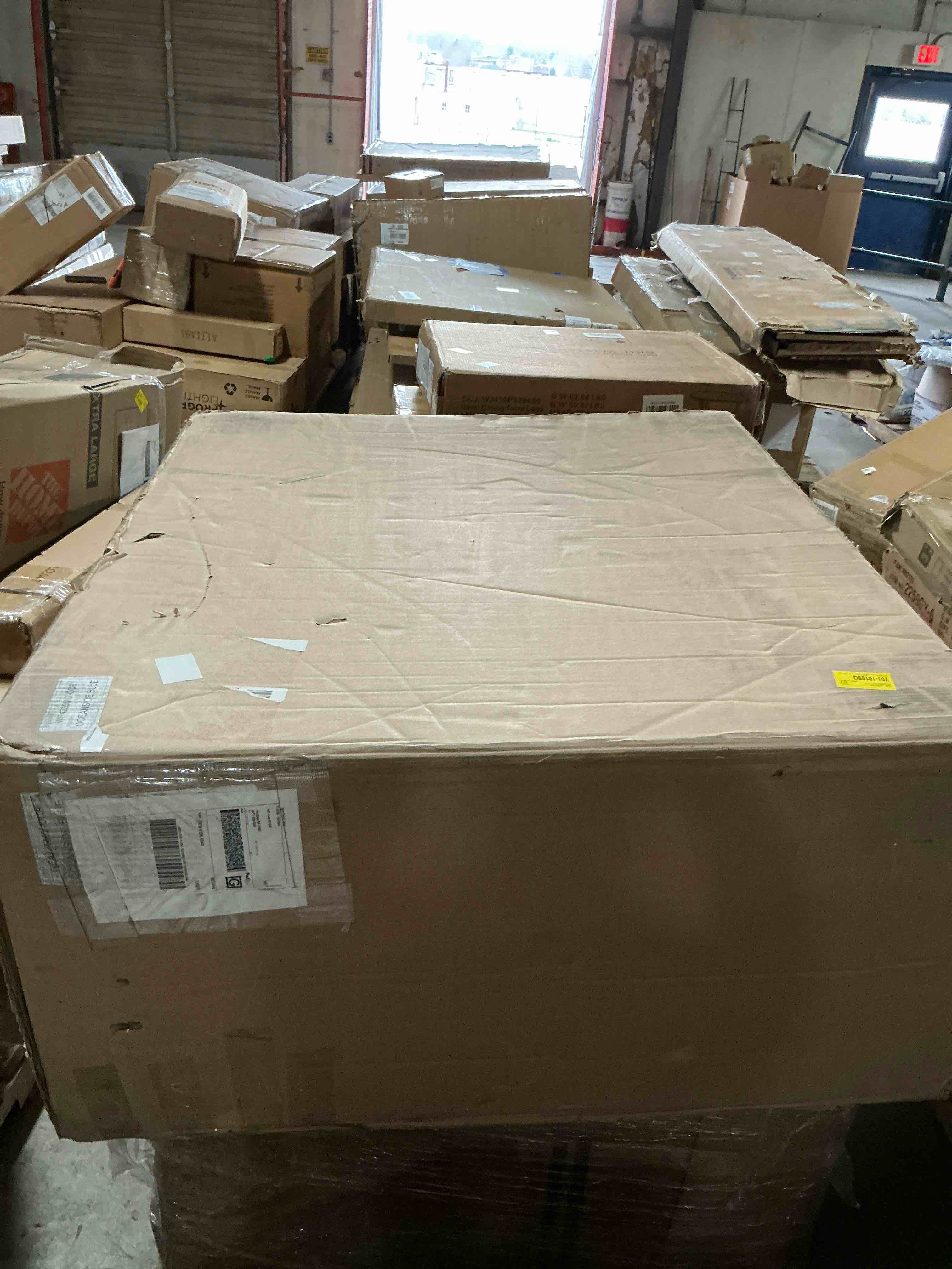 Condition photo showing Good Condition for Maye 42" Wide Farmhouse 2-Door Accent Storage Cabinet With Interior Shelves