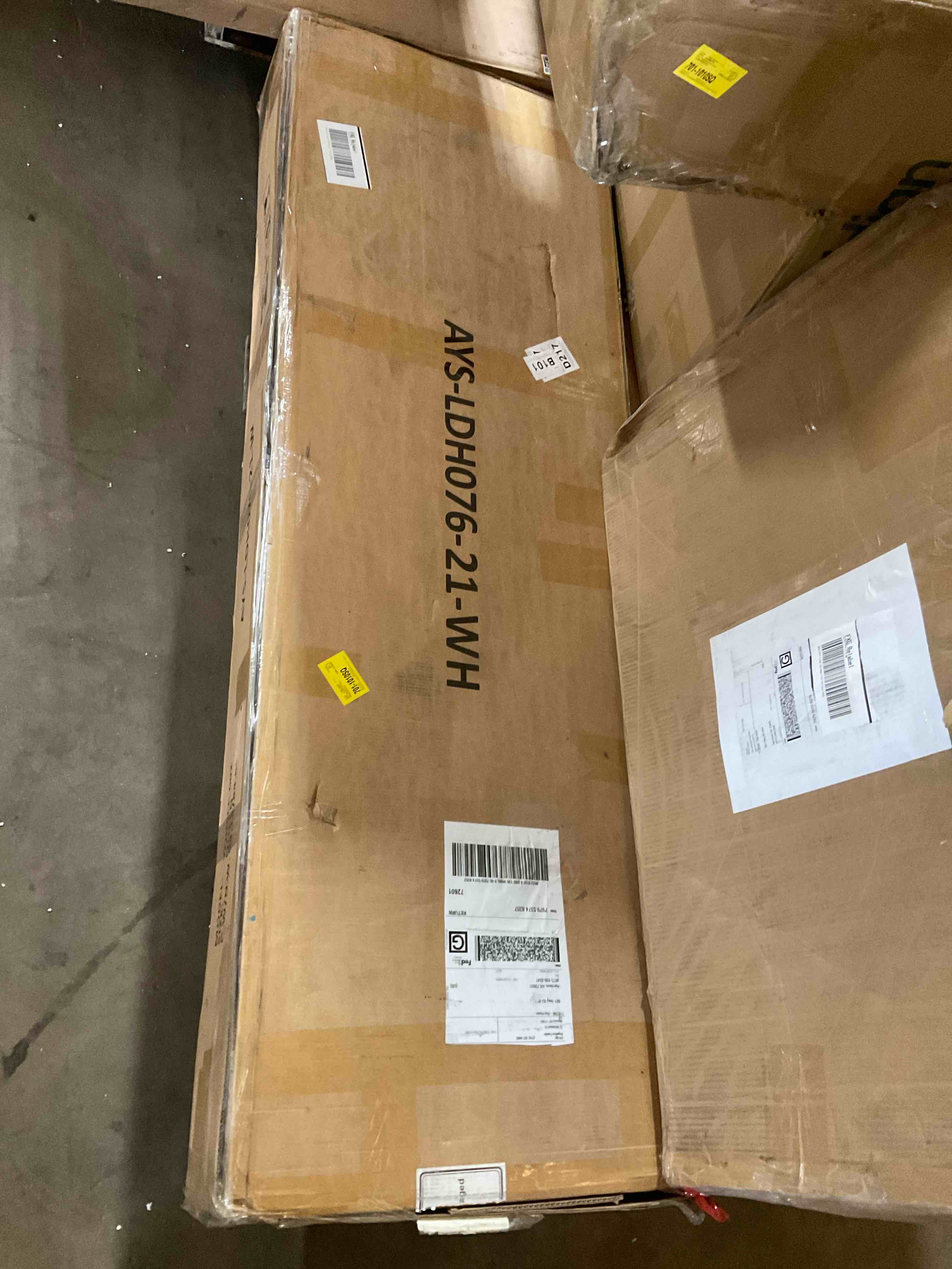 Condition photo showing Good Condition for Upholstered Metal Platform Bed with 4 Sliding Storage Drawers, Convenient Charging Station, Freely Adjustable Headboard, Easy Assembly