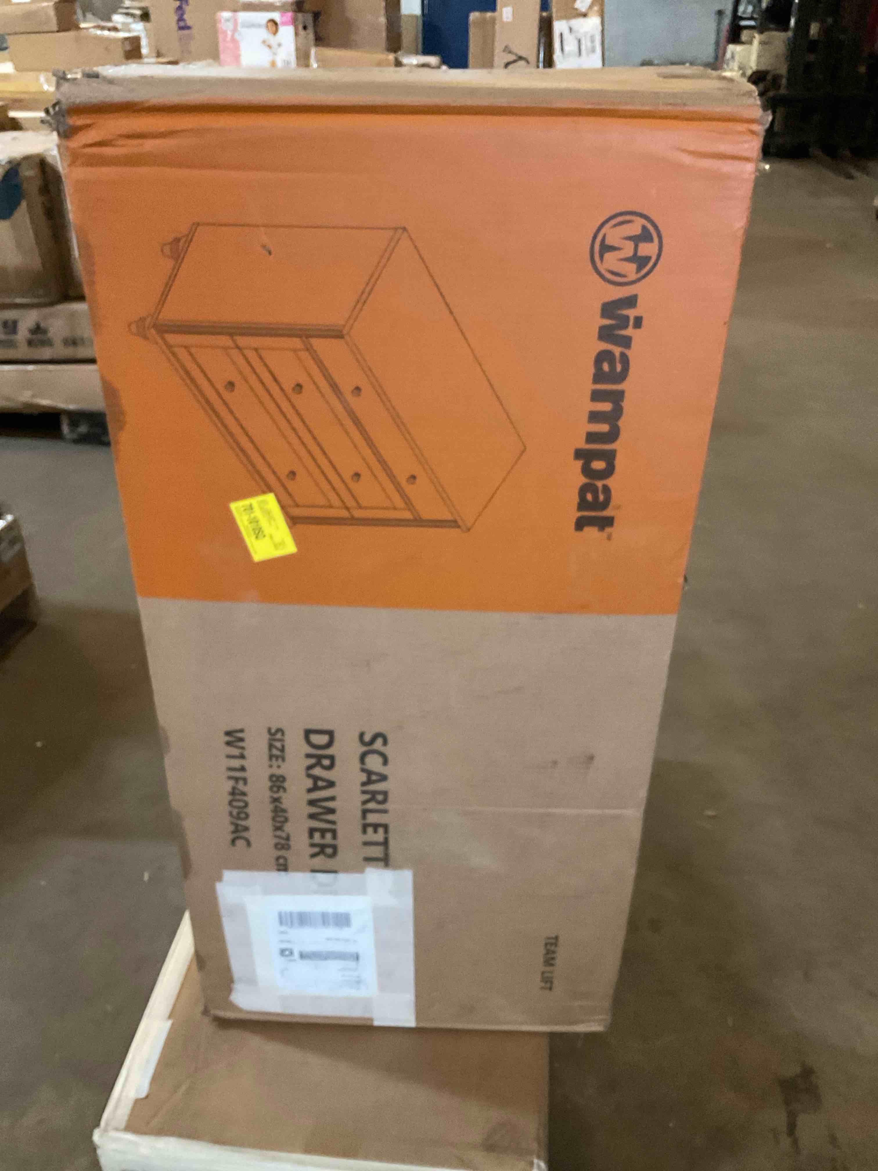 Condition photo showing Good Condition for Scarlett 3 Drawer 33.9" W Dresser