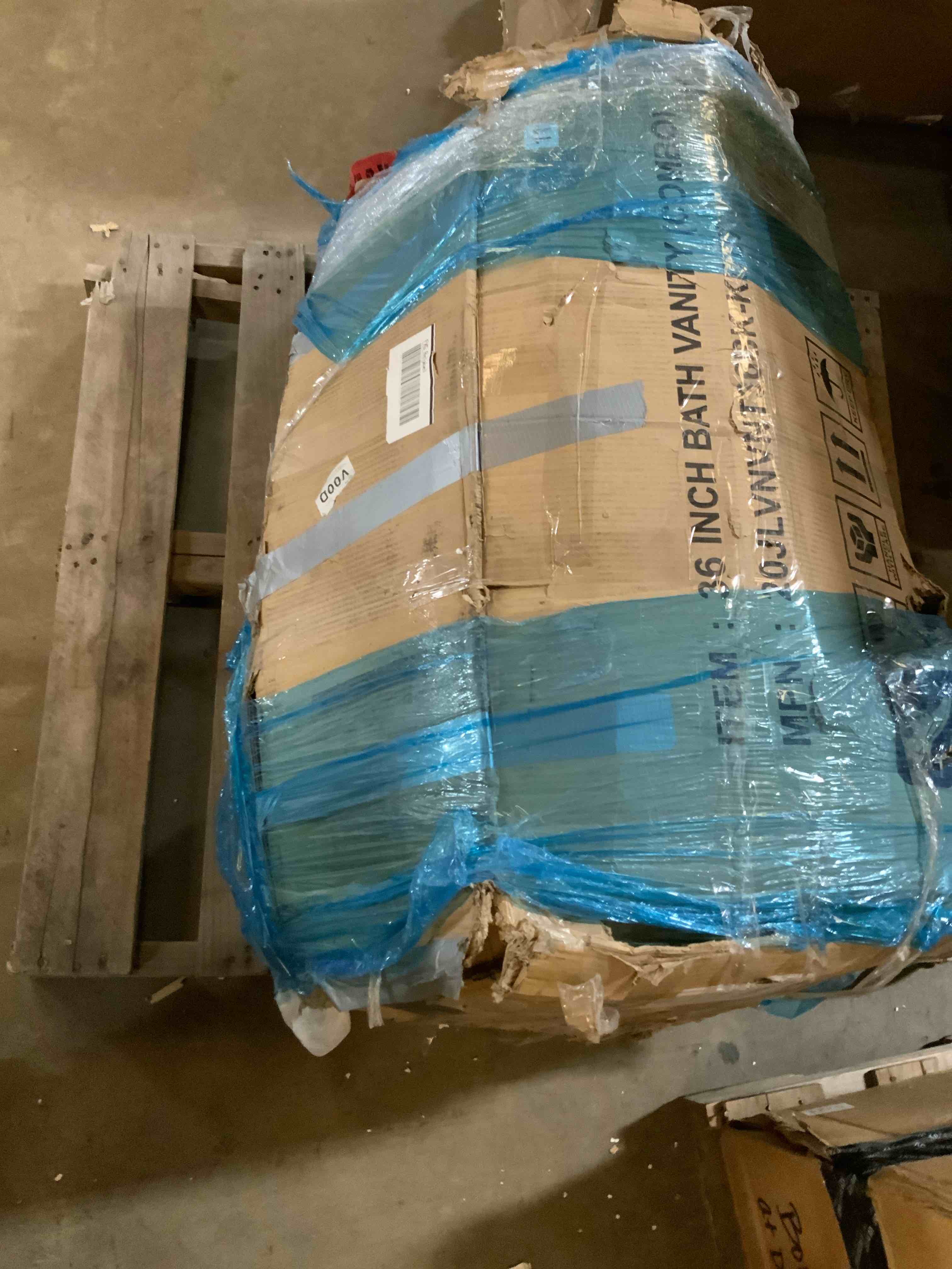 Condition photo showing As Is for Bathroom Vanity