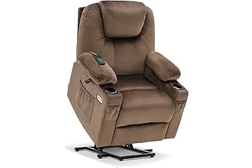 Power Lift Recliner Chair with Heat \u0026 Massage, Electric Plush Recliner for Elderly \u0026 Mobility Impaired