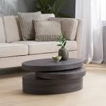 Modernesque Rotating Coffee Table (Only Including Coffee Table,Without Chairs)
