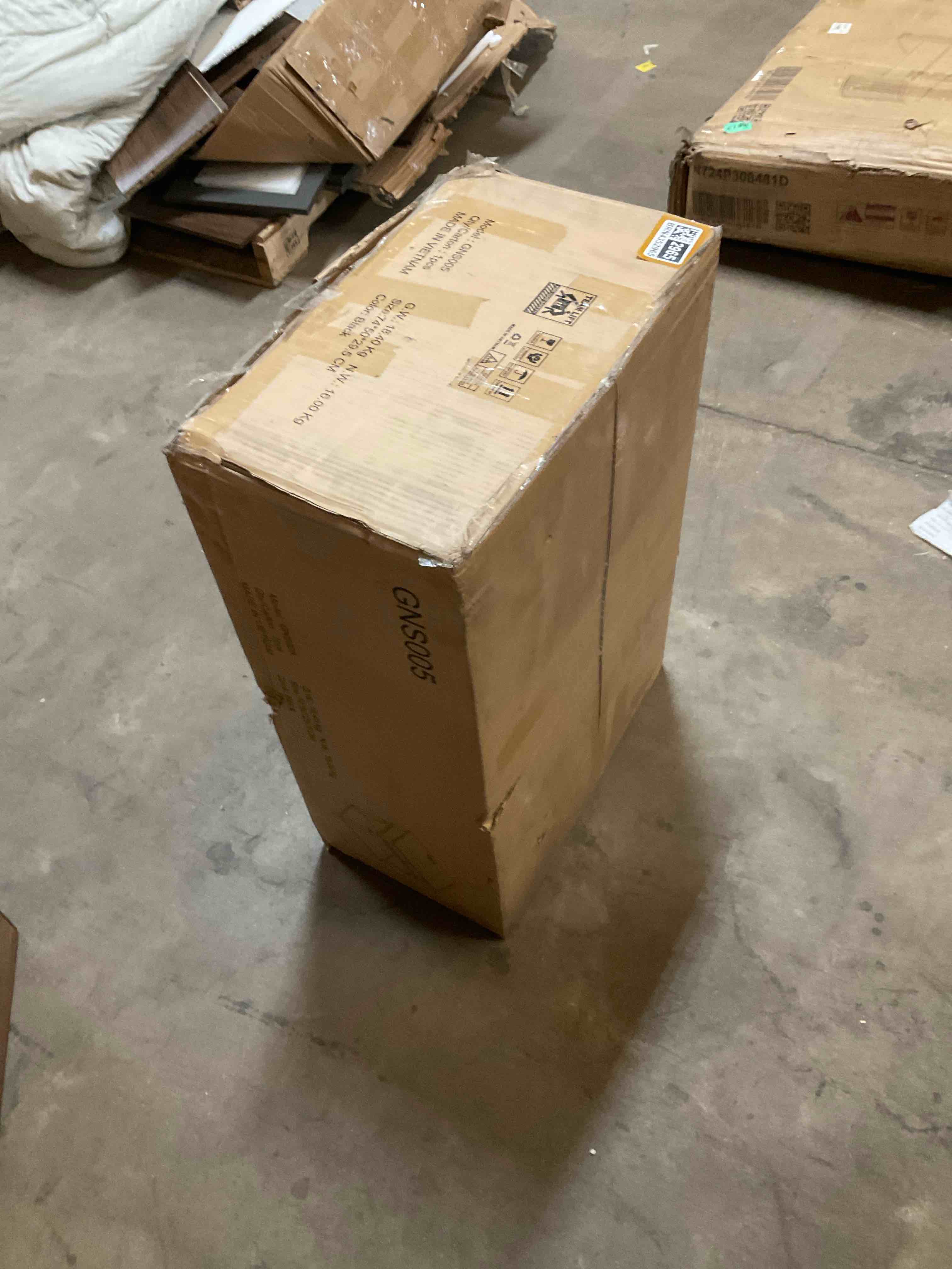 Condition photo showing Good Condition for Solid Wood Nightstand With Drawer, Open Shelf, 2 Power Outlets, 1 USB Port, and 1 Type-C Port