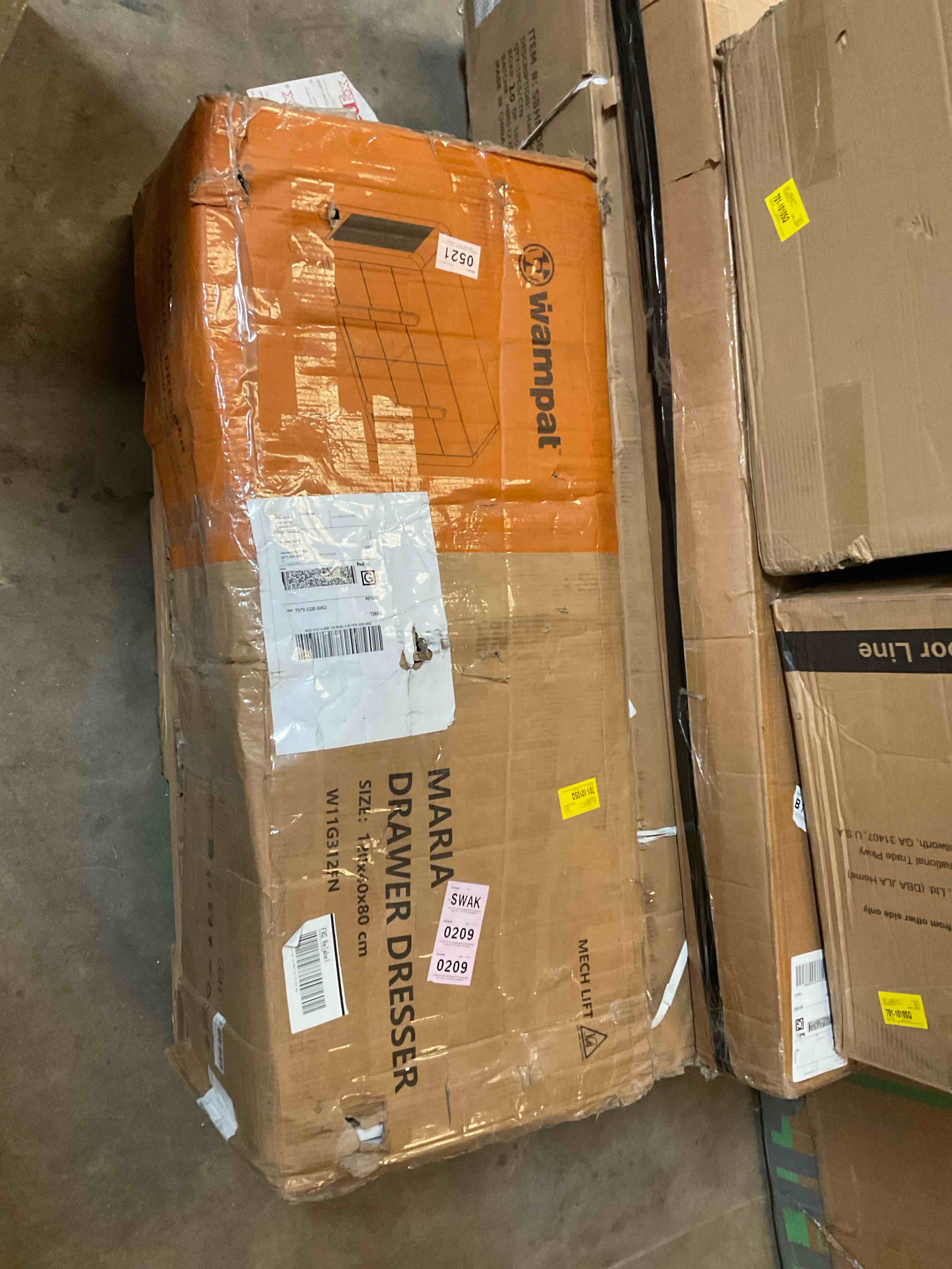 Condition photo showing Good Condition for Solid Wood Makeup Vanity with Flip Mirror and Lighting Modes