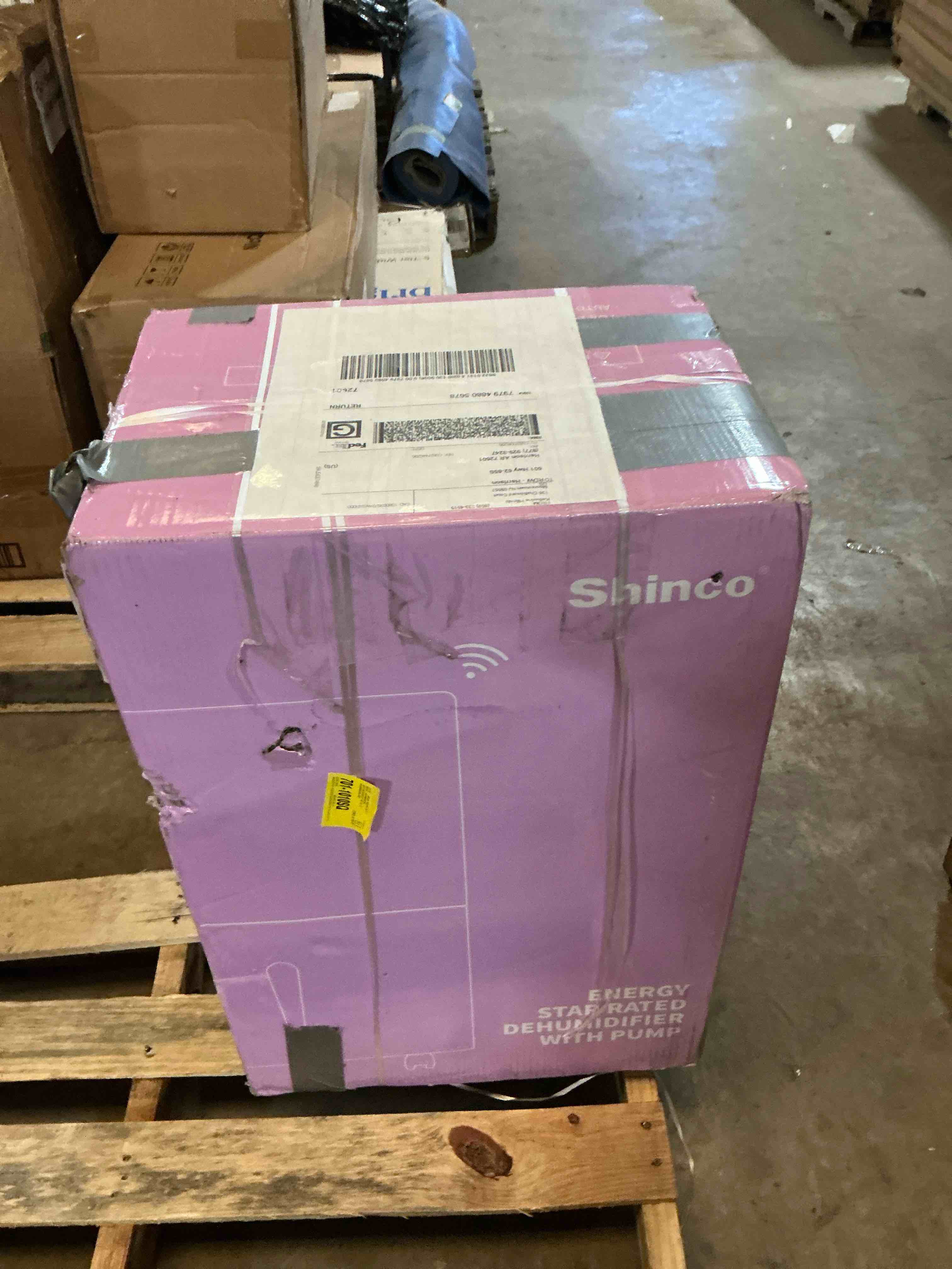 Condition photo showing Good Condition for Shinco 150 Pints per Day Console Dehumidifier for Rooms up to 7000 Sq. Ft.