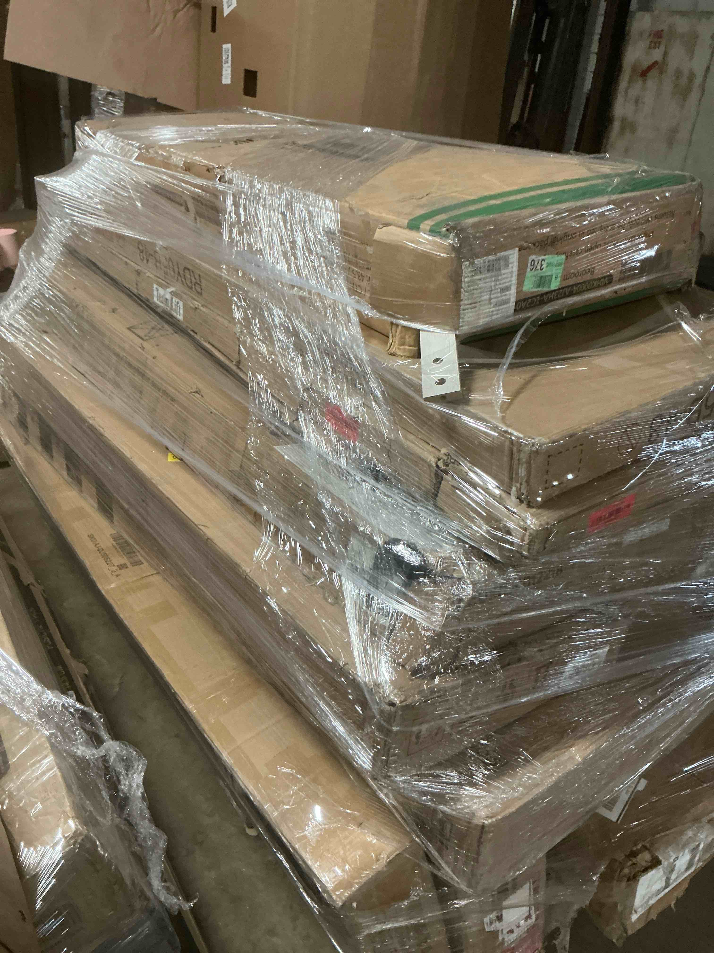 Condition photo showing As Is for Miscellaneous Furniture Pallet (Must take full pallet)