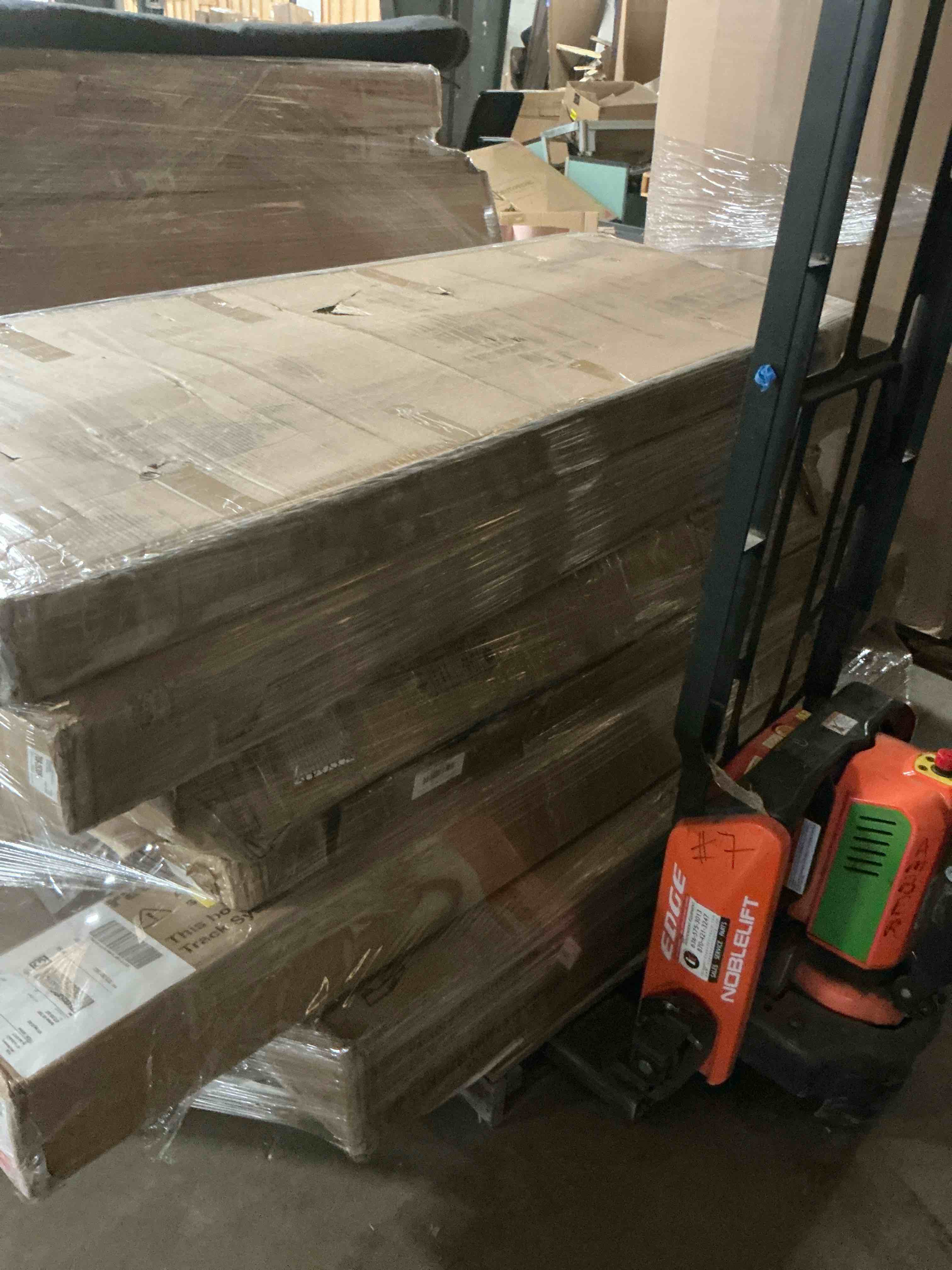 Condition photo showing As Is for Miscellaneous Furniture Pallet (Must take full pallet)