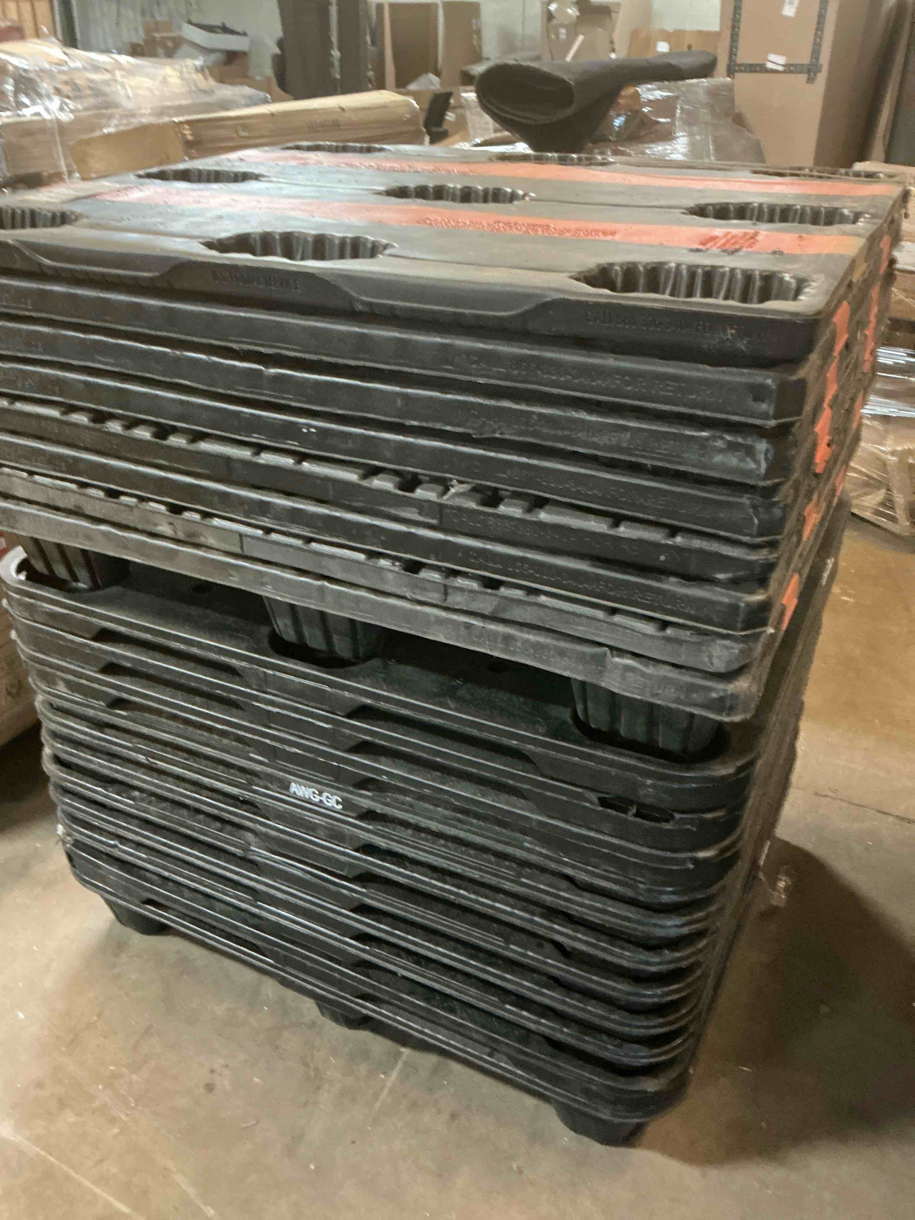 Condition photo showing As Is for 19 Plastic Pallets