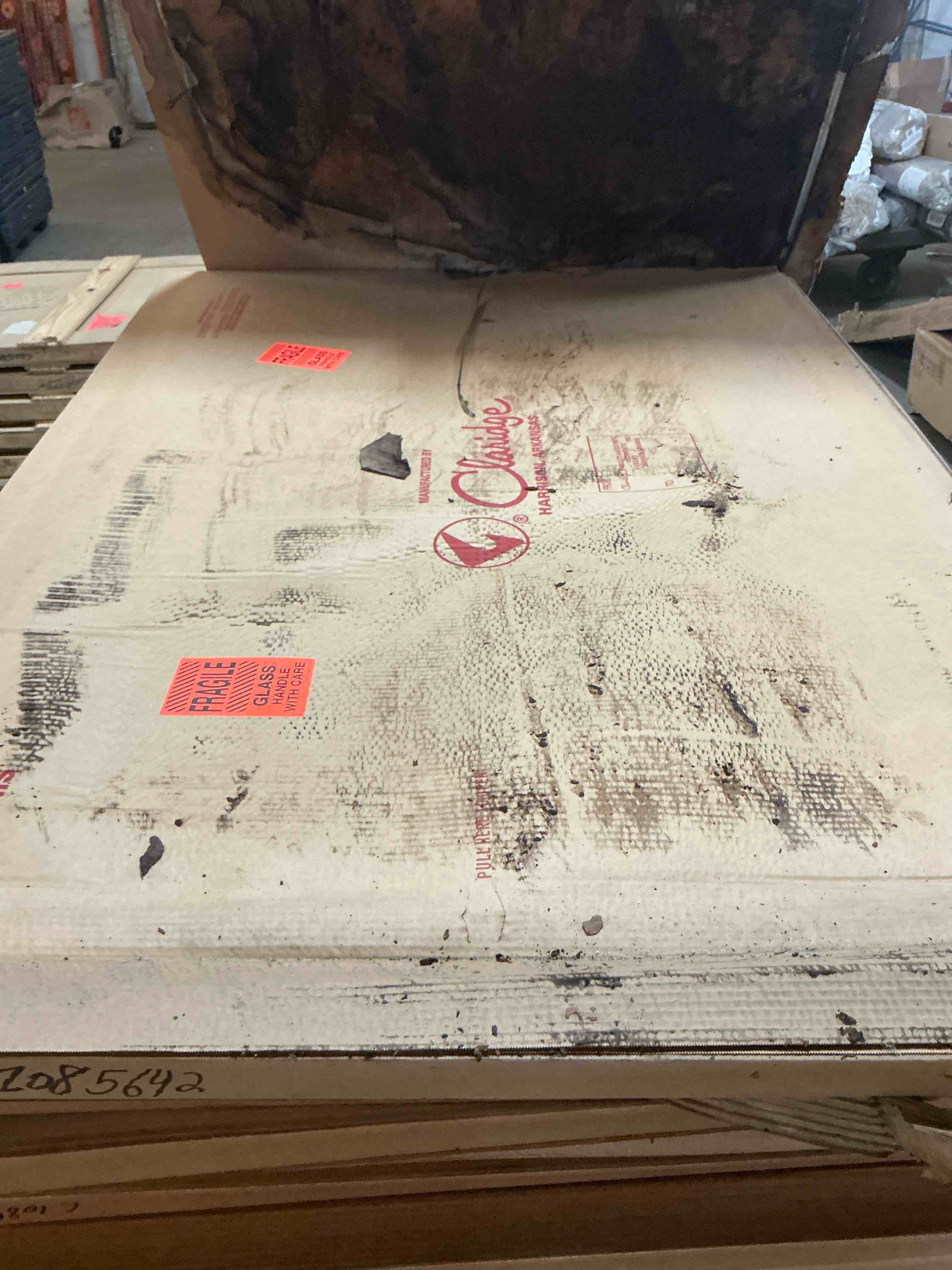 Condition photo showing Good Condition for Heavy-Duty Porcelain Steel Magnetic Dry Erase Board w/ Aluminum Frame & Maprail (8' W x 4' H)