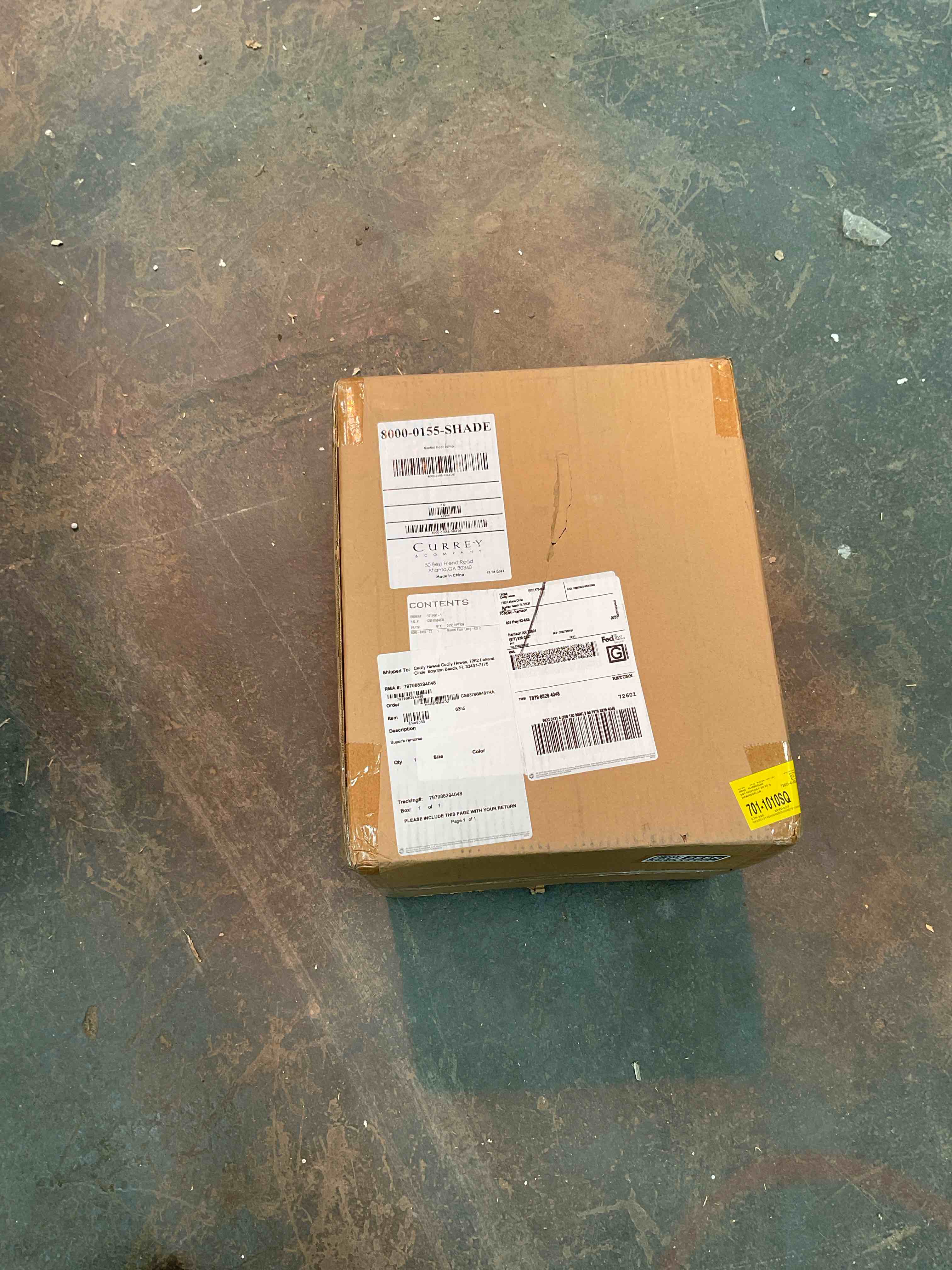 Condition photo showing Good Condition for lamp shade only