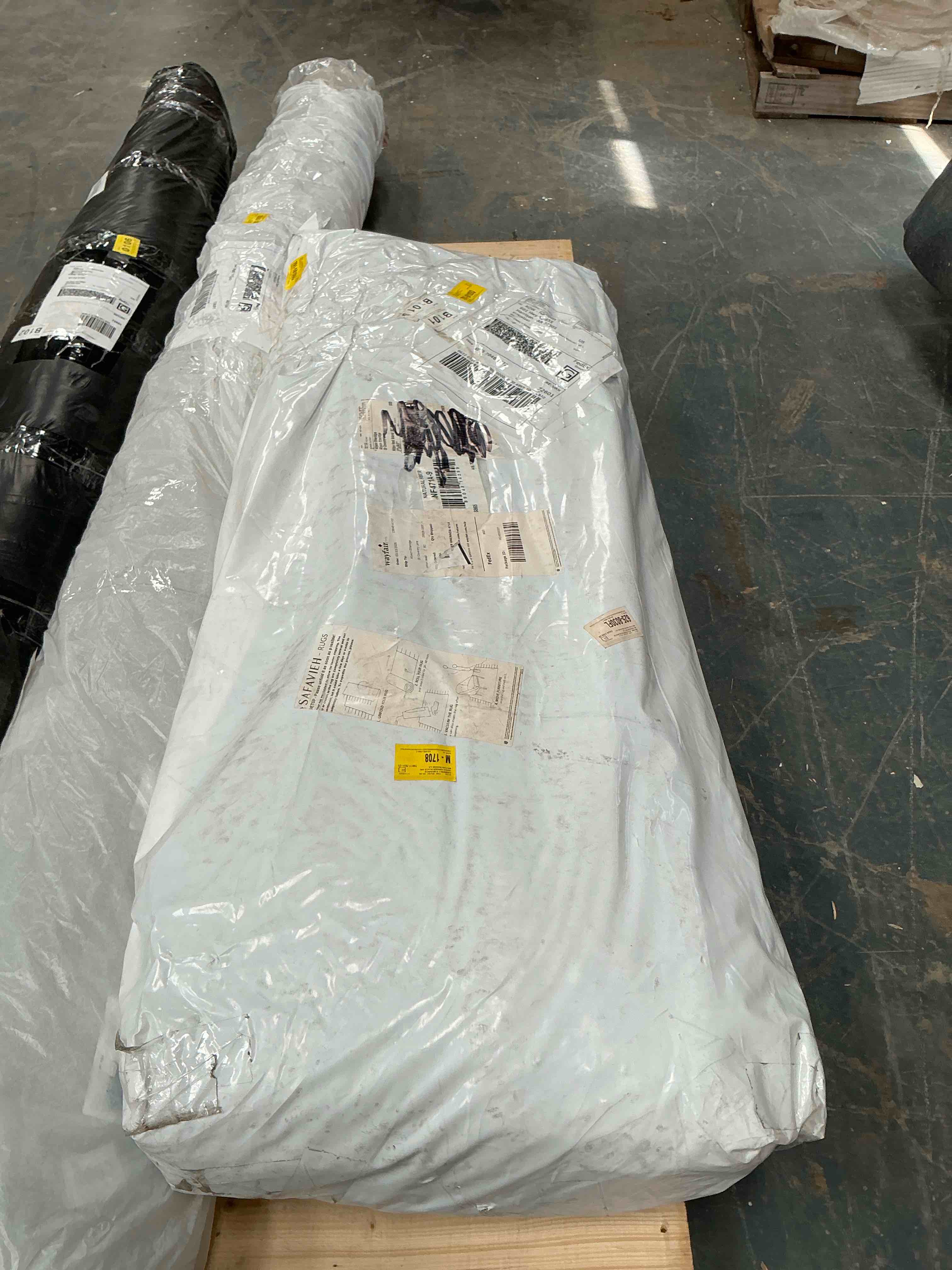 Condition photo showing Good Condition for erroll jute/sisal brown area rug