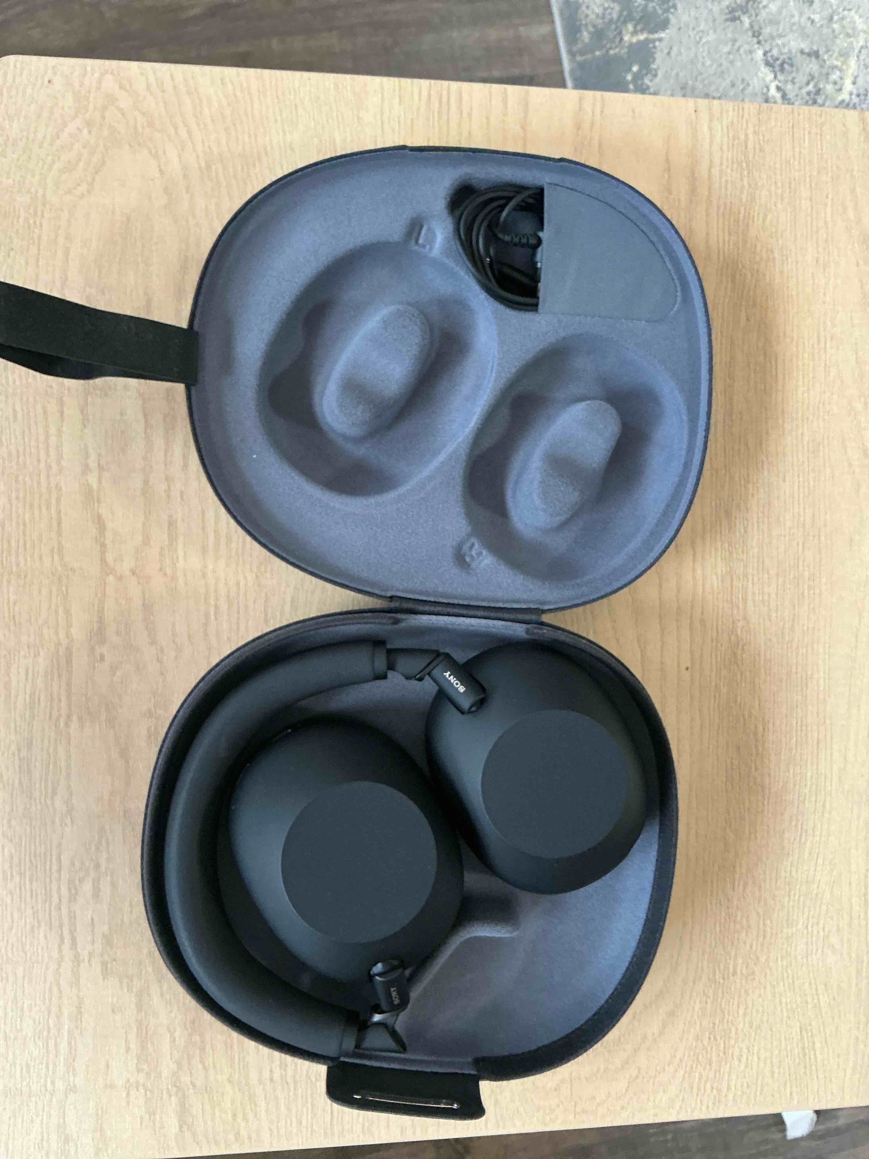 Condition photo showing New/Like New for sony wh-1000xm6 the best noise canceling wireless headphones, hd nc processor qn3, 12 microphones, adaptive nc optimizer, mastered by engineers, studio-quality, 30-hour battery, black