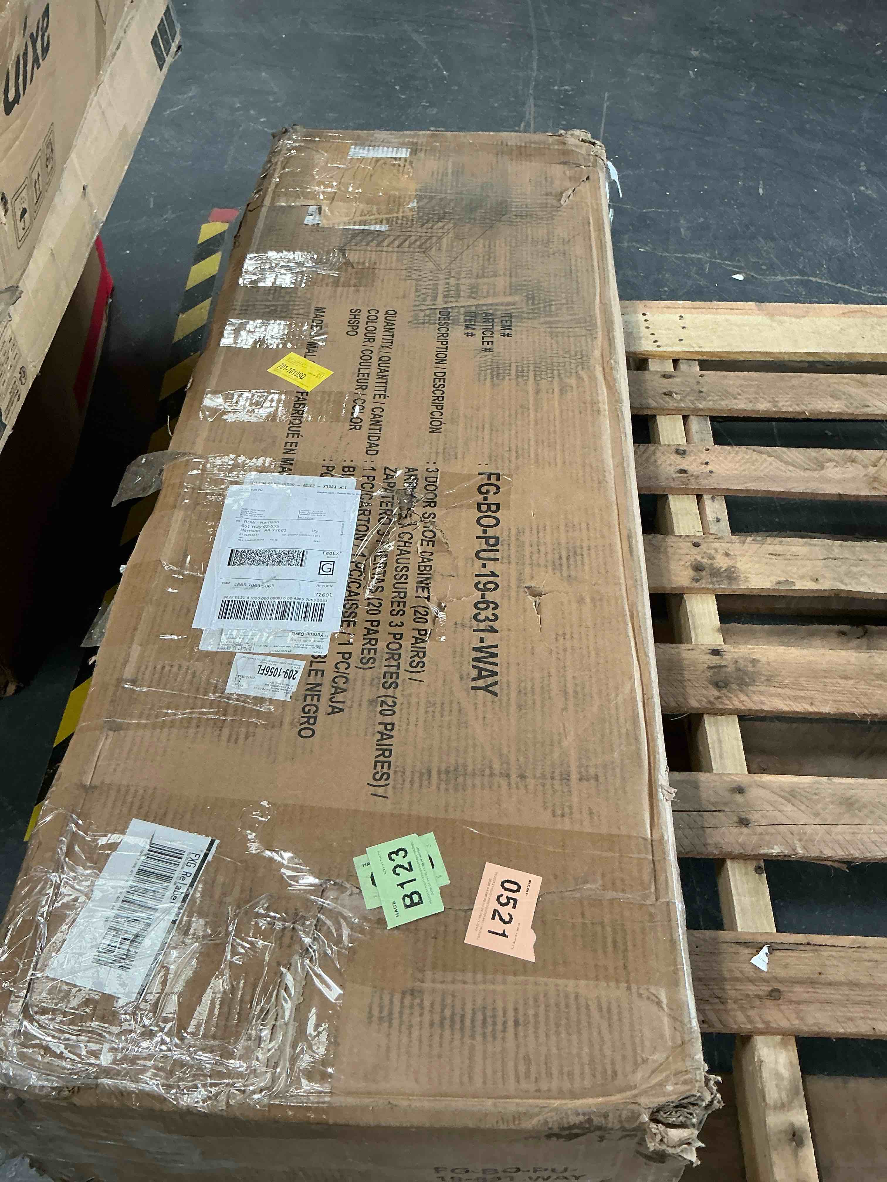 Condition photo showing Good Condition for alcester lismore shoe storage cabinet up to 20 pairs