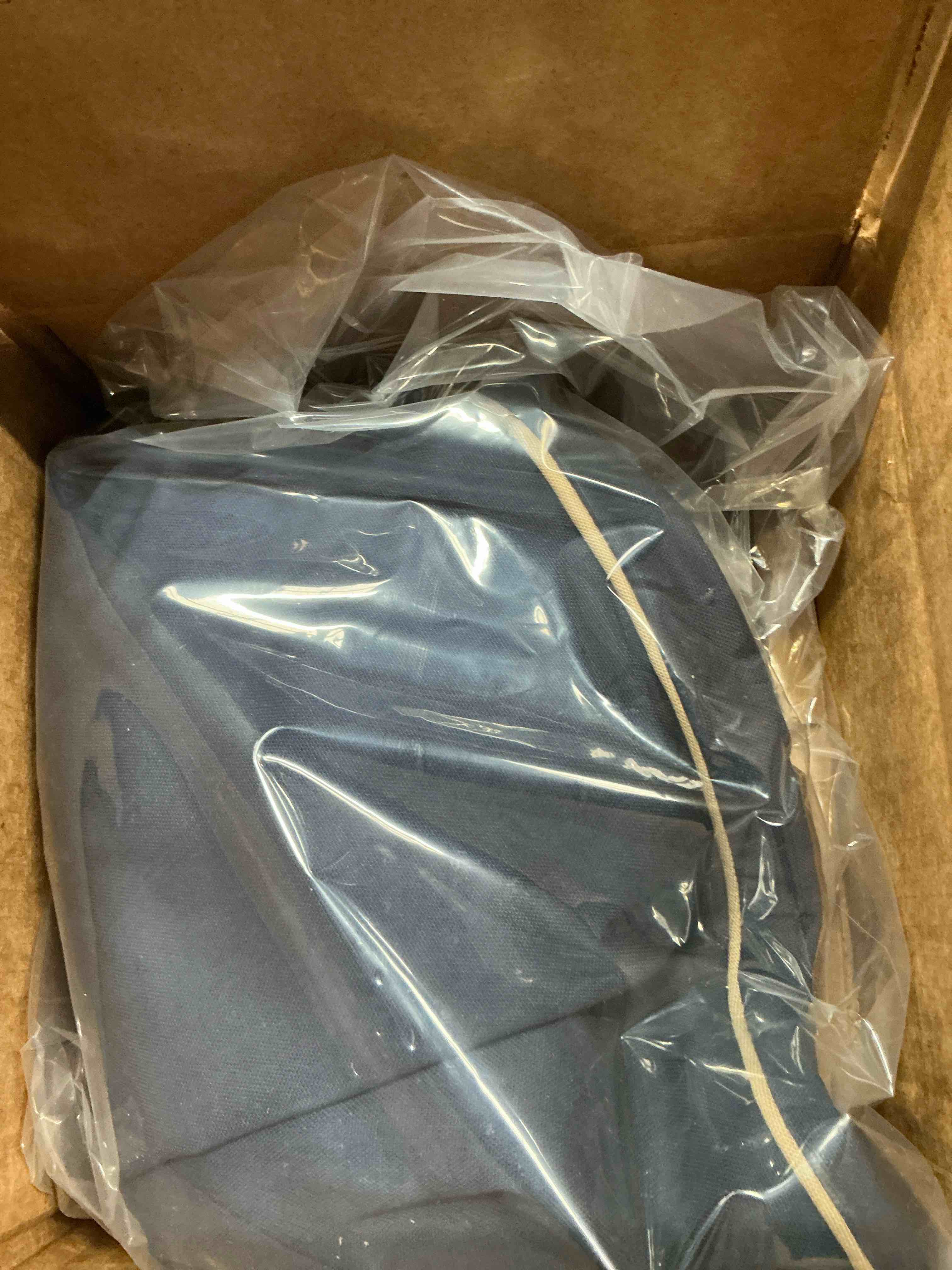 Condition photo showing Good Condition for blue cover for medium orthopedic classic canvas rectangle jamison 