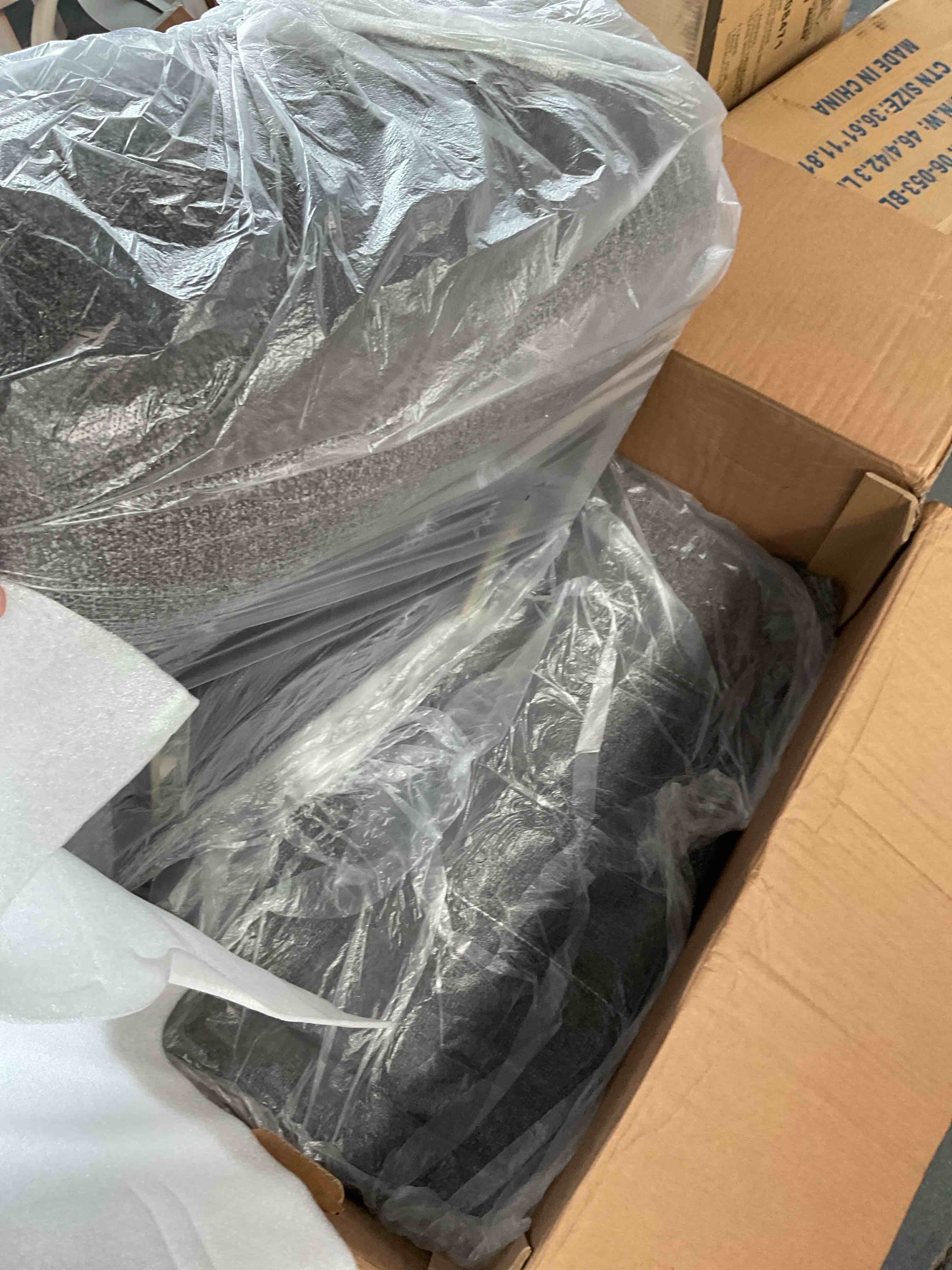 Condition photo showing Good Condition for grey recliner parts