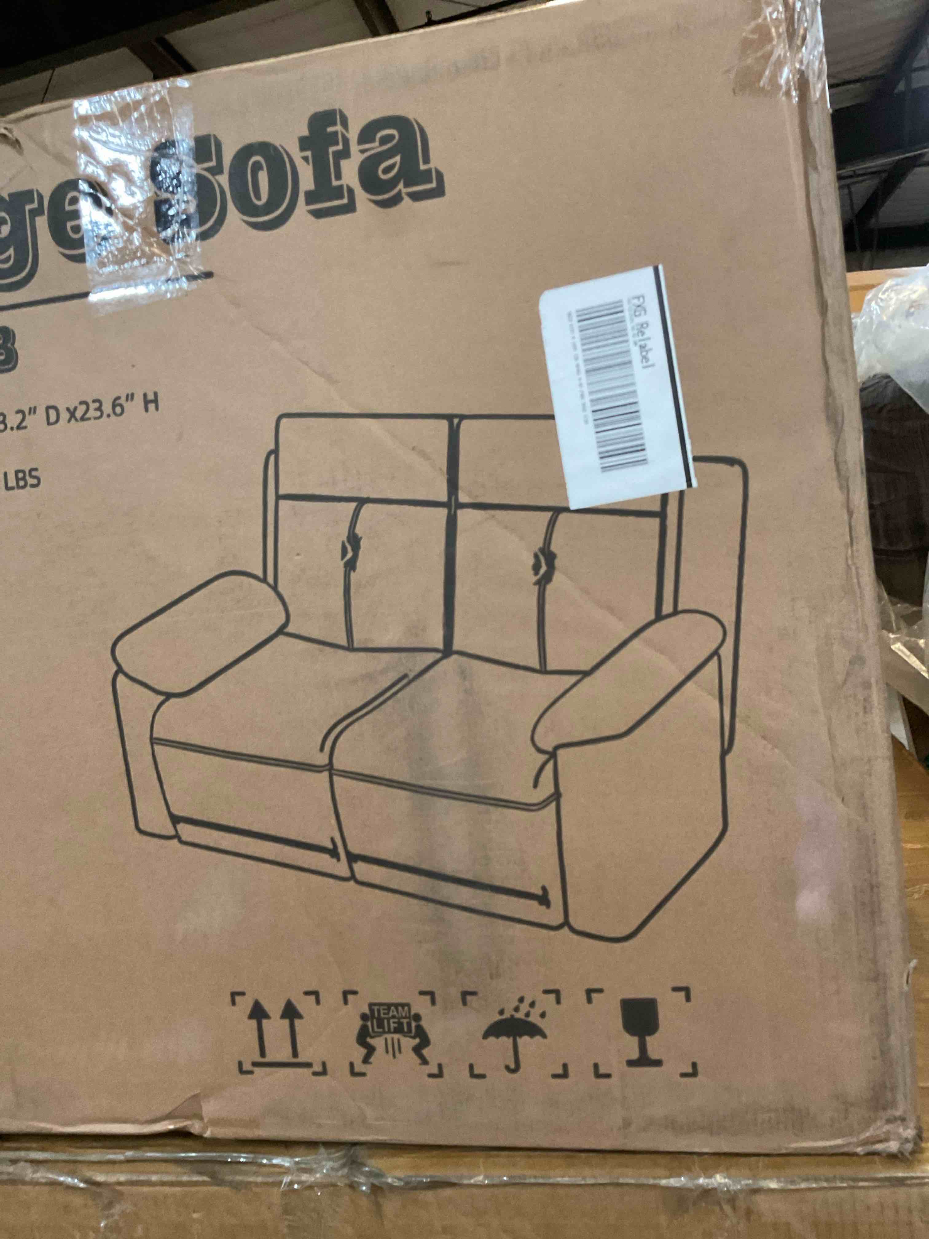 Condition photo showing Good Condition for 2 seater massage sofa