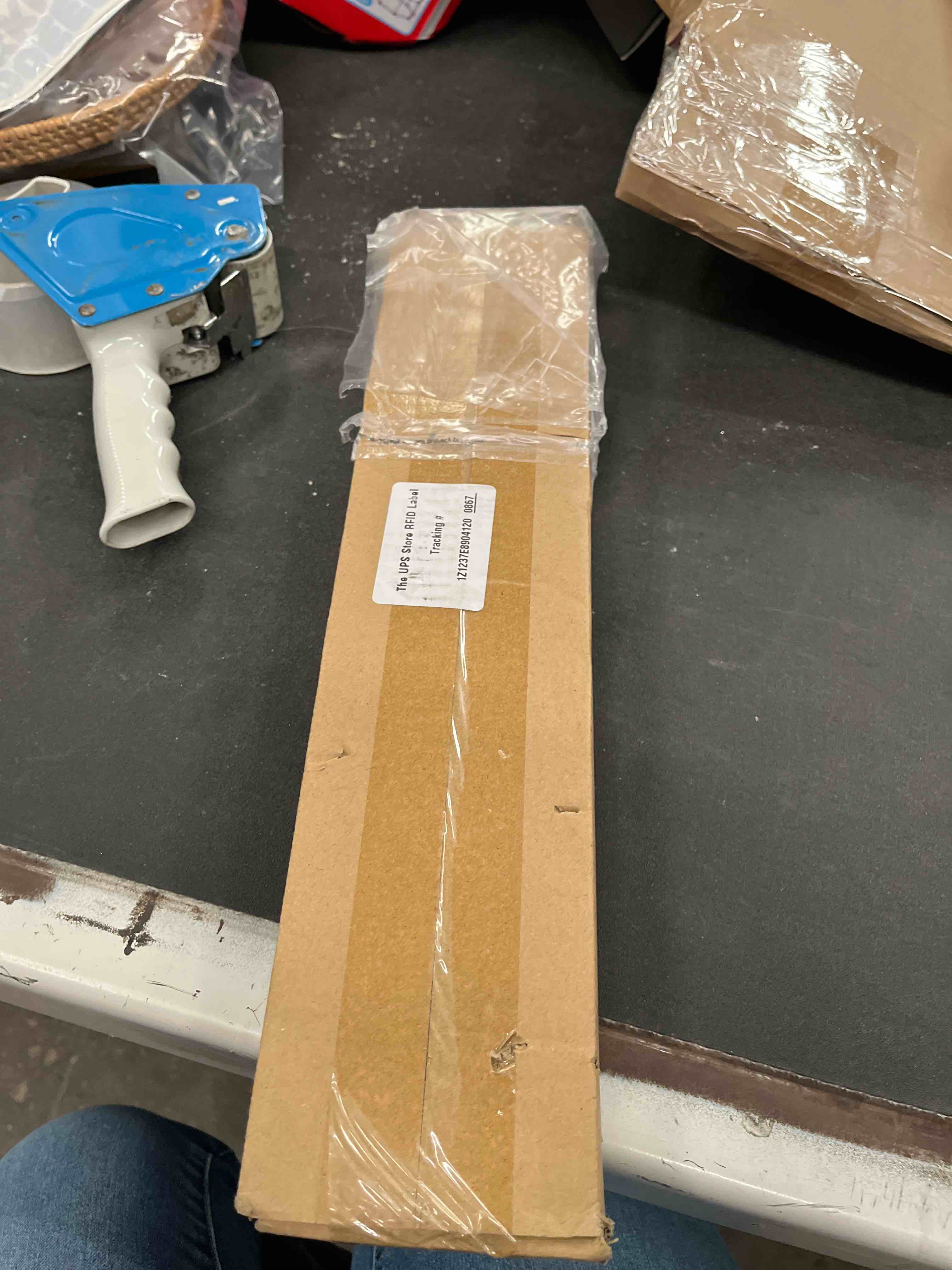 Condition photo showing Good Condition for ynl shower curtain rod 34-82 inches (2.8-6.8ft) adjustable spring shower rod no drilling, non-slip, never rust, stainless steel, suitable for bathroom window living room, gold gold m:34-82"