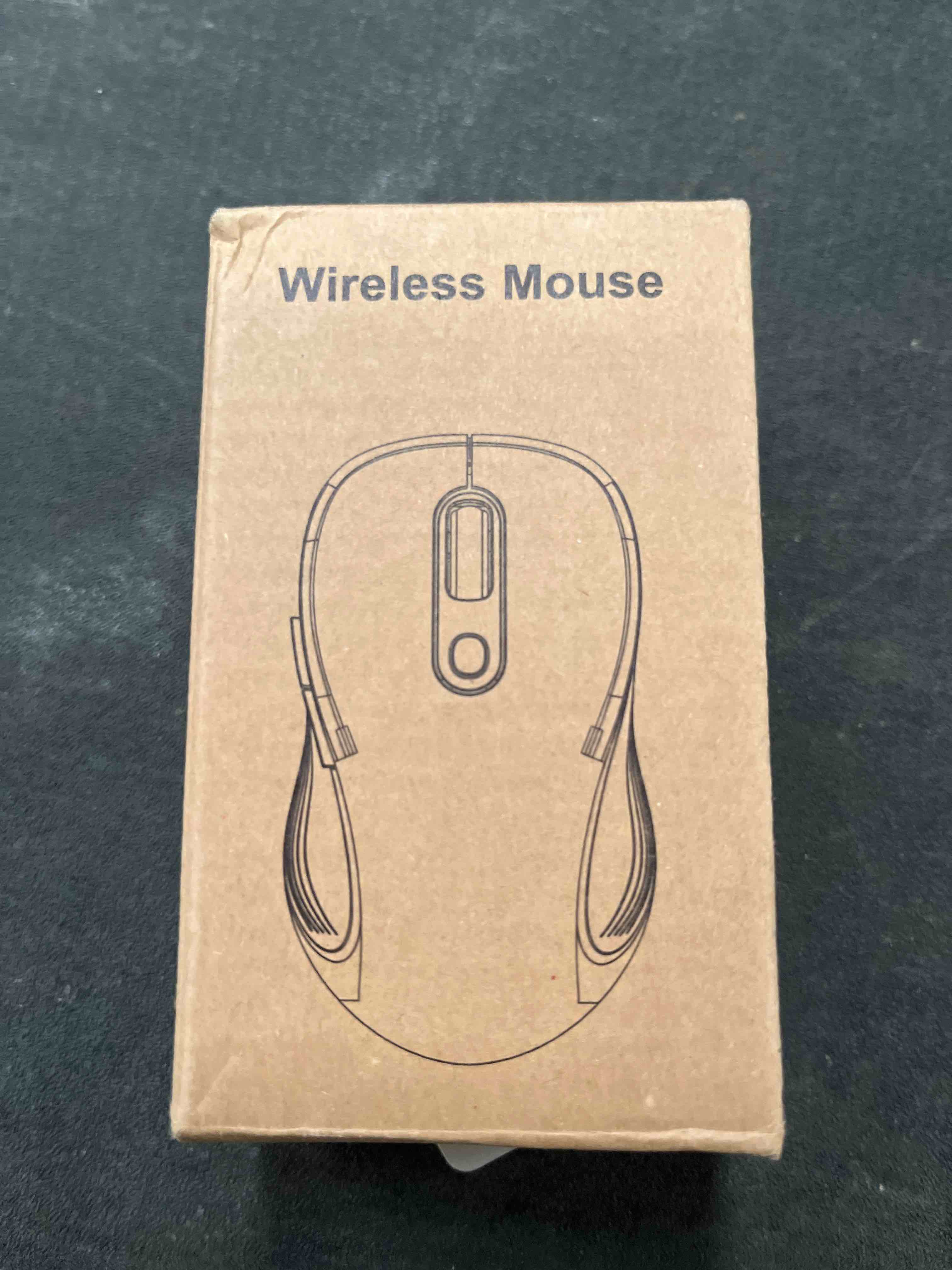 Condition photo showing Good Condition for wisfox 2.4g wireless mouse for laptop, ergonomic computer mouse with usb receiver and 3 adjustable levels, 6 button wireless mice for windows mac pc notebook (grey) grey 1 pack