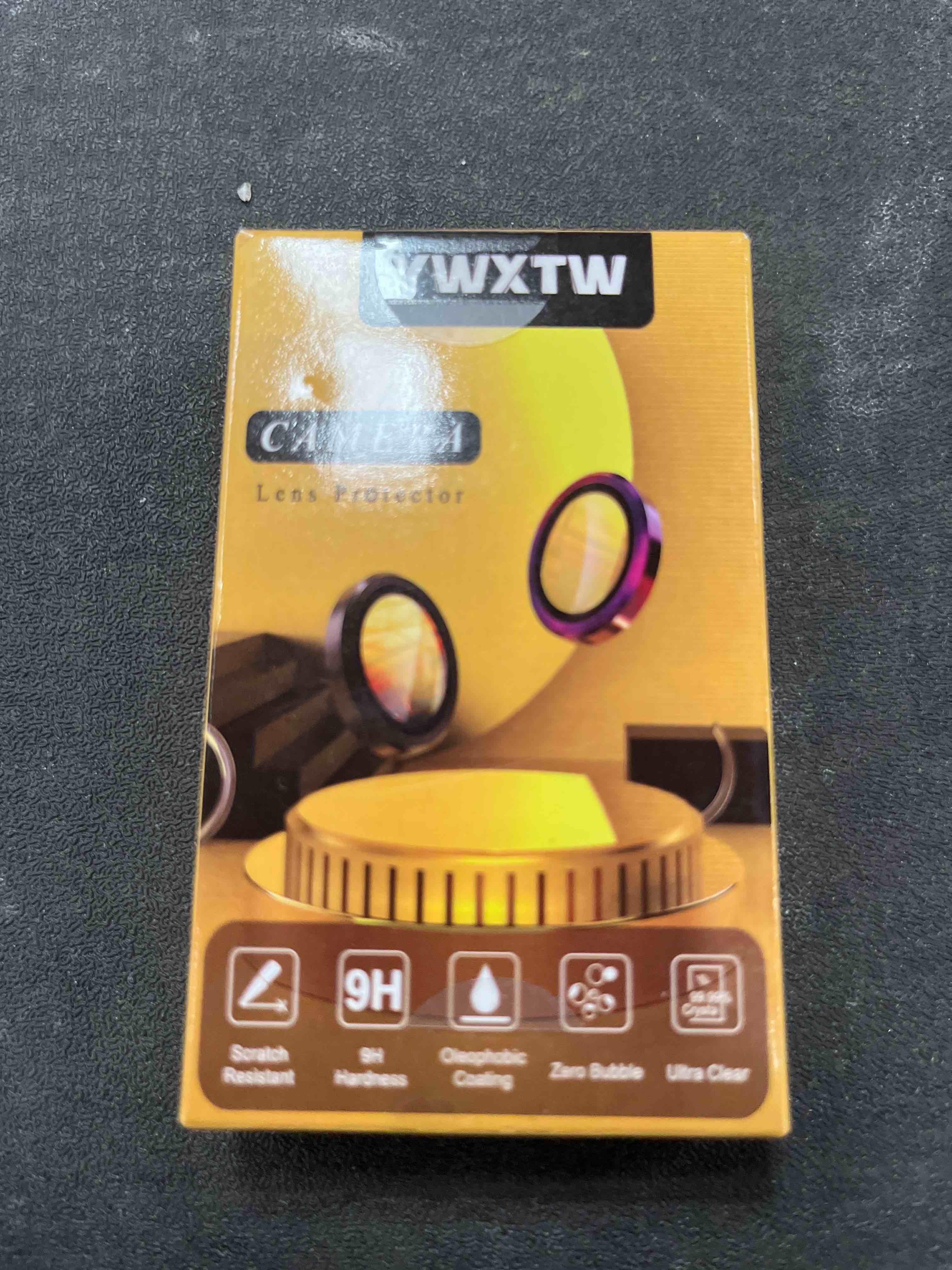 Condition photo showing Good Condition for ywxtw camera lens protector for samsung galaxy s26 ultra, [5x stronger] individual metal ring tempered glass camera cover for galaxy s26 ultra accessories, anti scratch, 1 set purple s26 ultra