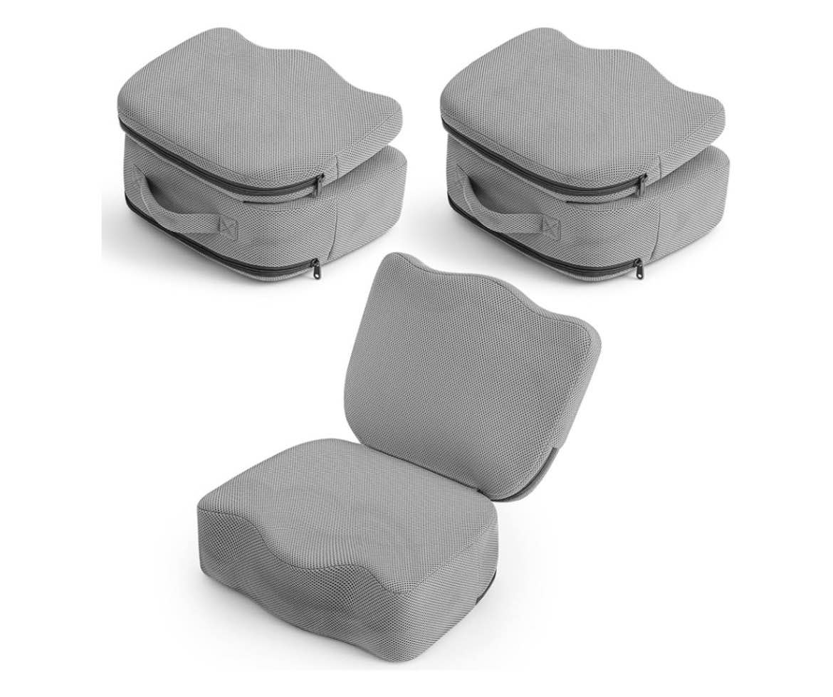 yerliker 2 pcs foldable hot tub booster seat for adults adjustable 2 heights up to 6.3", weighted bo