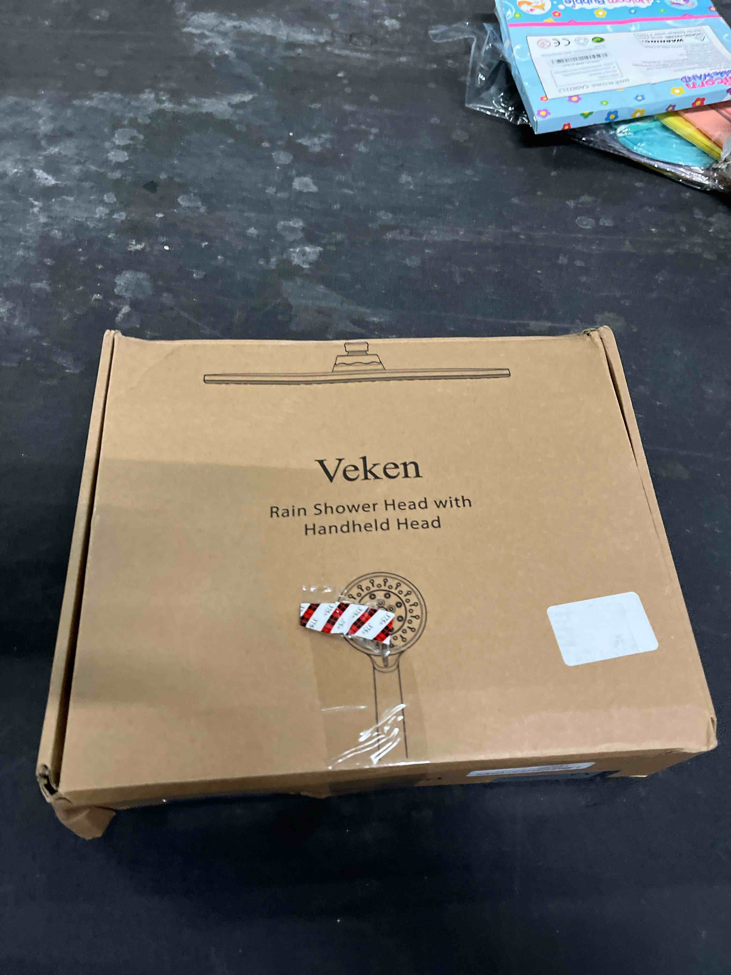 Condition photo showing Good Condition for veken 11.8" rain shower head with handheld, high pressure handheld shower with multi spray modes, ra