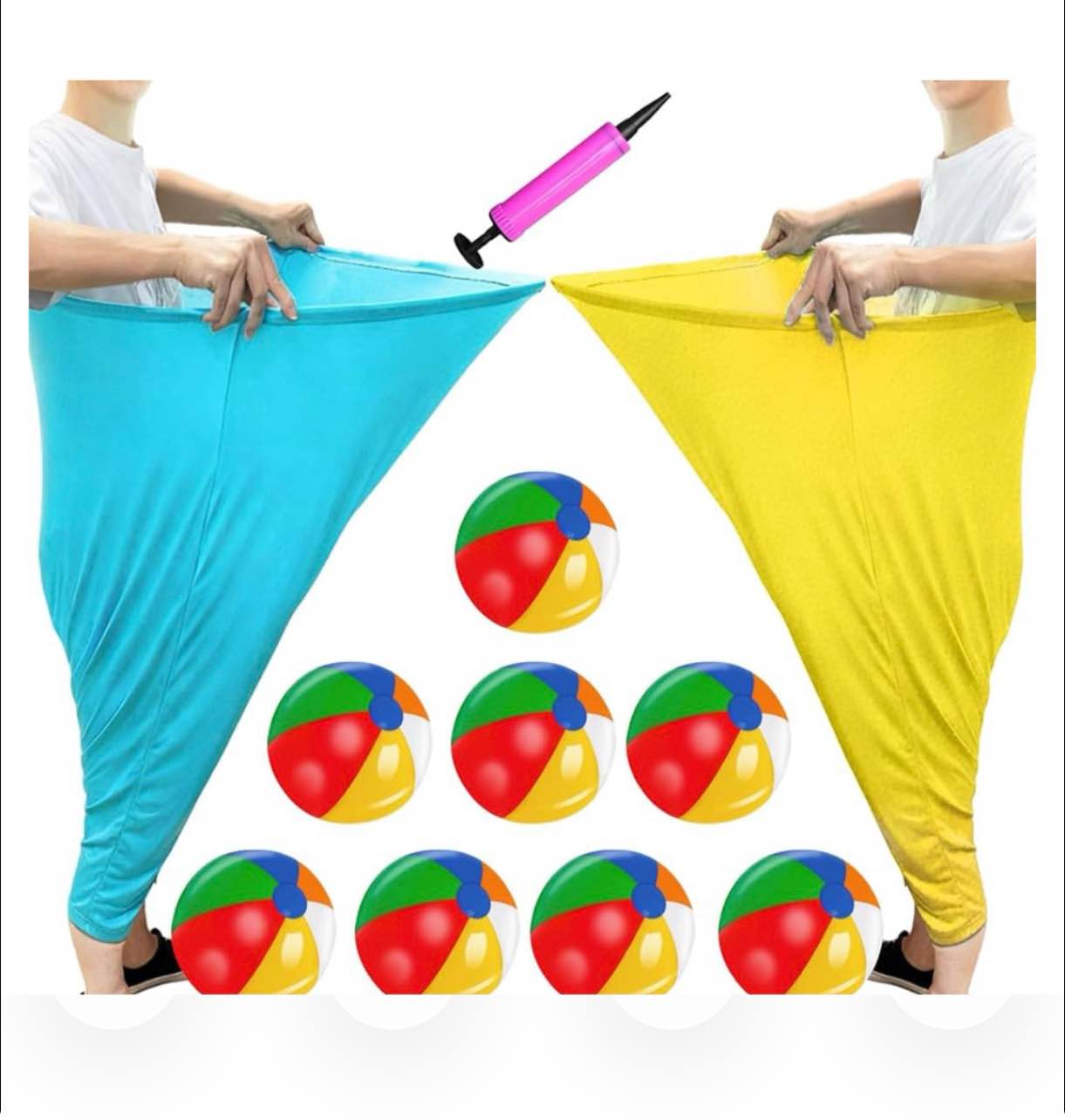 HappyAlley 4 Sets Easter Party Games Swing Shaking Balls Game Colorful Egg Novelty Twerk Game with 4