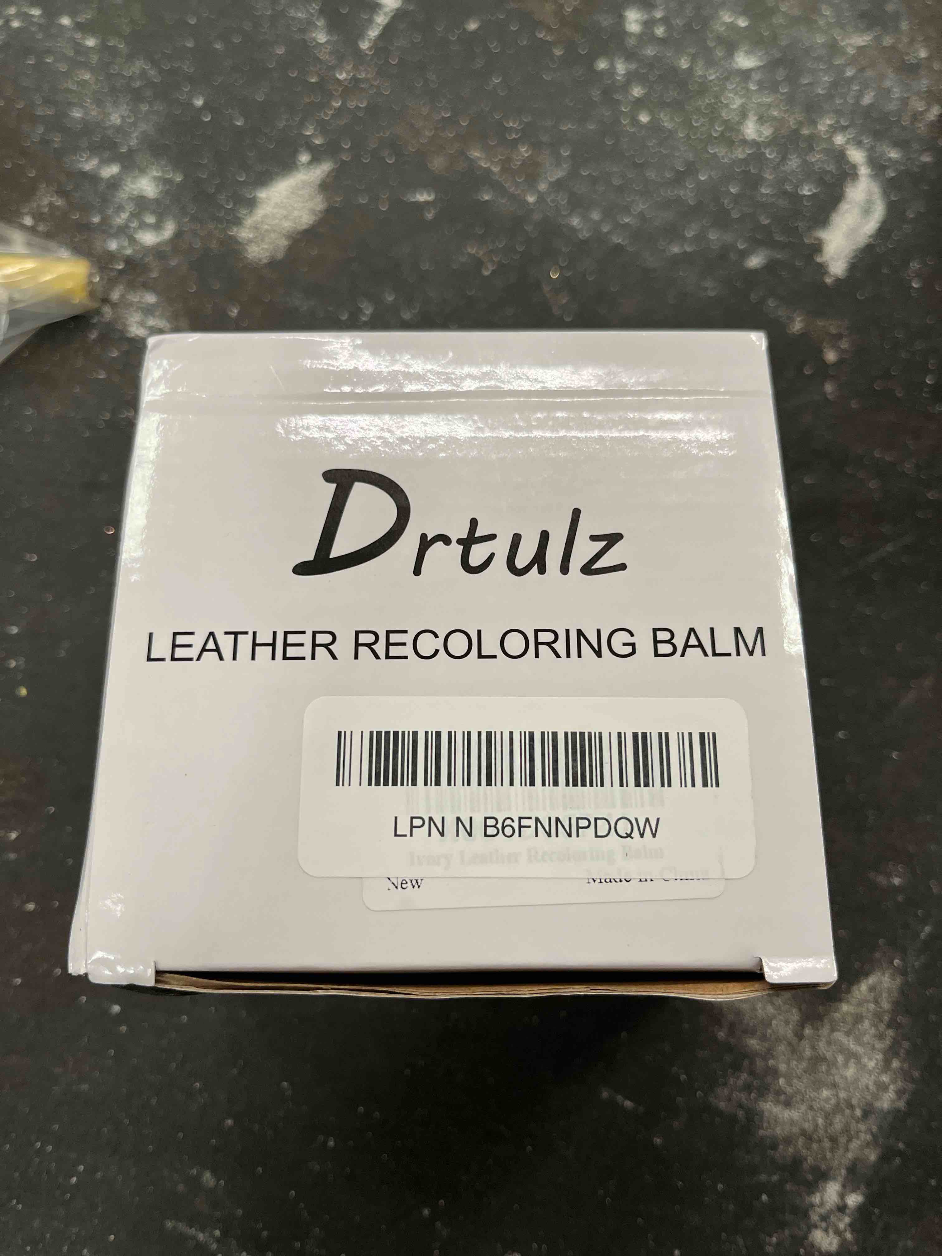 Condition photo showing Good Condition for leather recoloring balm, leather color restorer conditioner, leather restorer for couches paint, leather scratch remover, scratch leather faded repair kits for vinyl furniture (ivory, 75ml) 75ml ivory