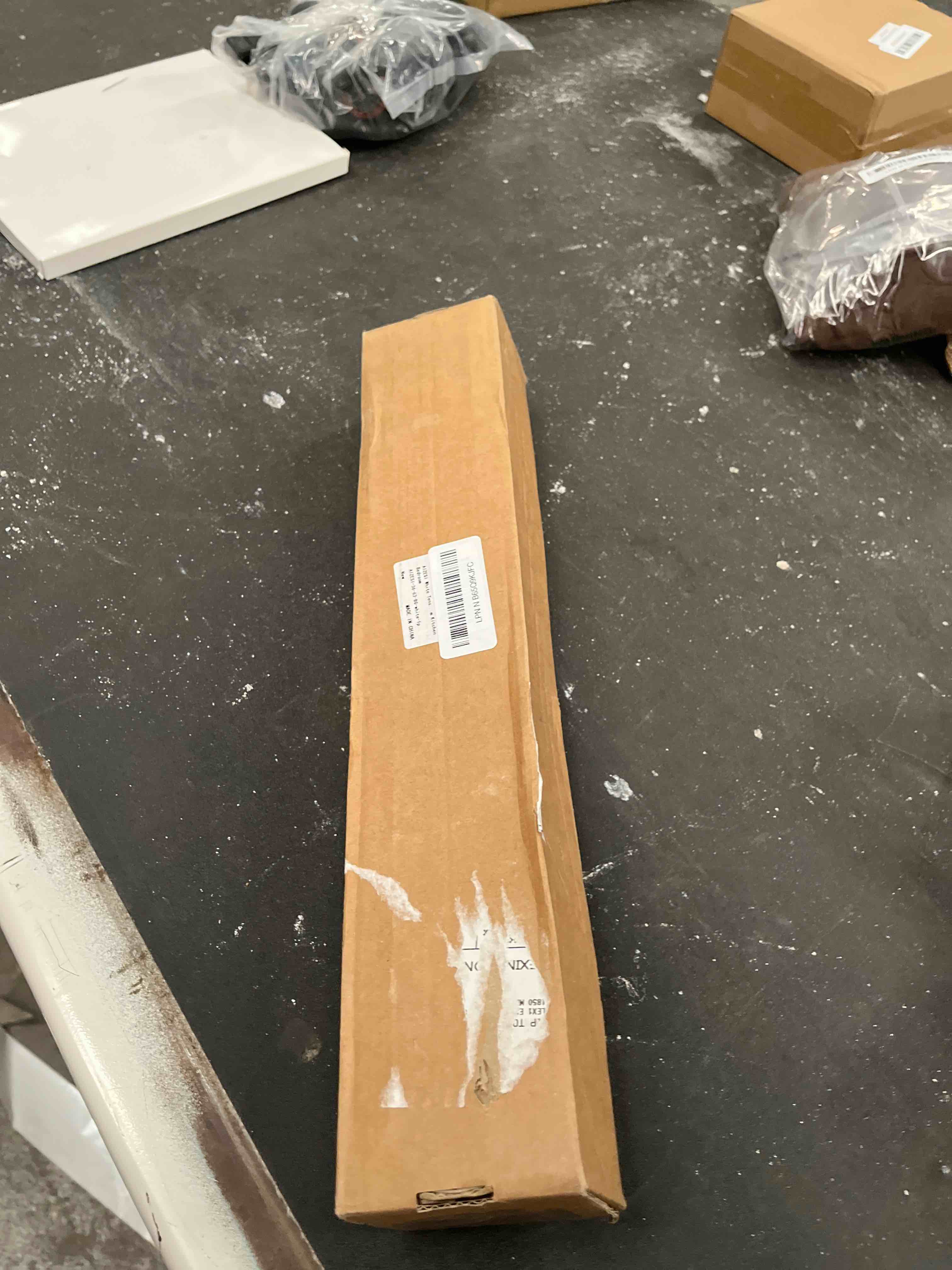 Condition photo showing Good Condition for aizesi white tension curtain rod 30-63 inch 1pcs, non-slip spring curtain rod for windows, no-drilling adjustable tension rod,non-rust spring tension rod for doorway bathroom kitchen bedroom white-1pcs 30"-63"
