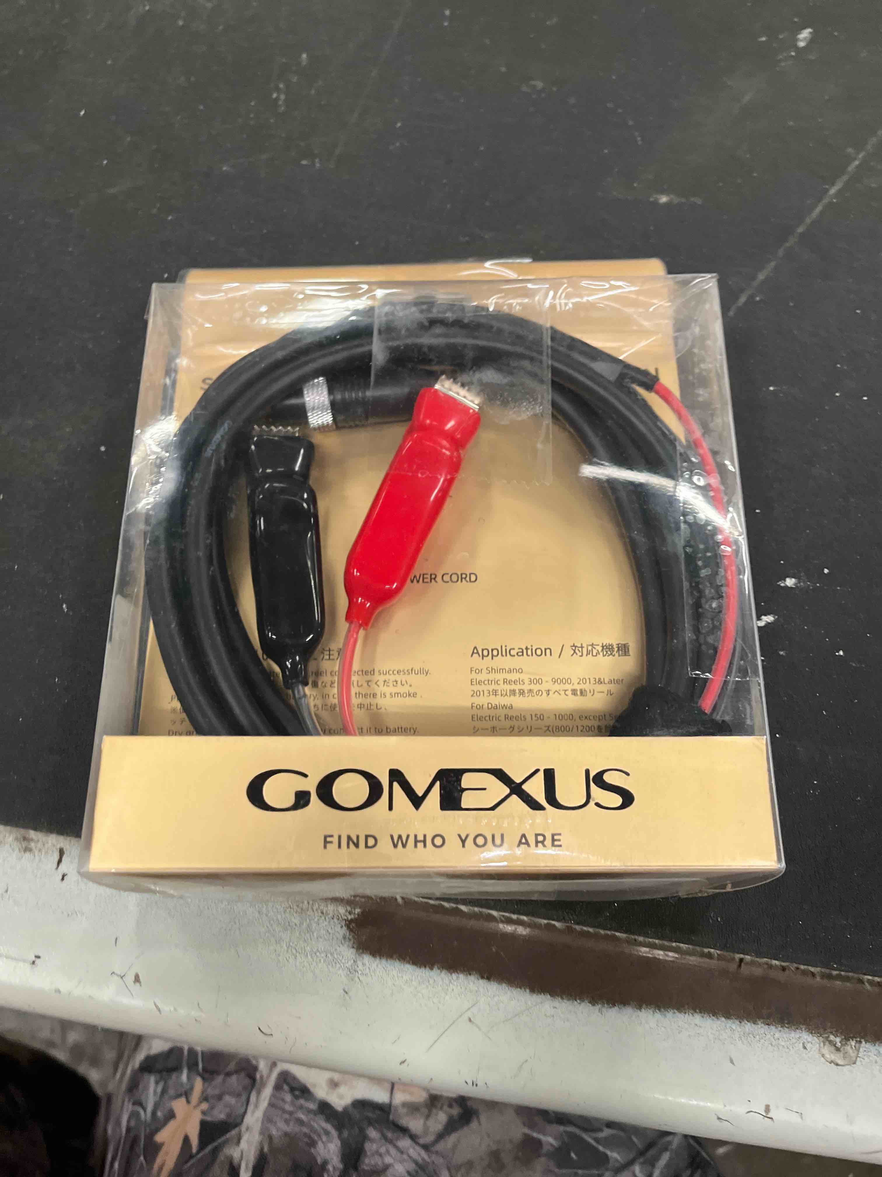 Condition photo showing Good Condition for gomexus power cord compatible for daiwa tanacom seaborg shimano plays forcemaster electric reels power cable 270cm 500cm 8.86ft power cord