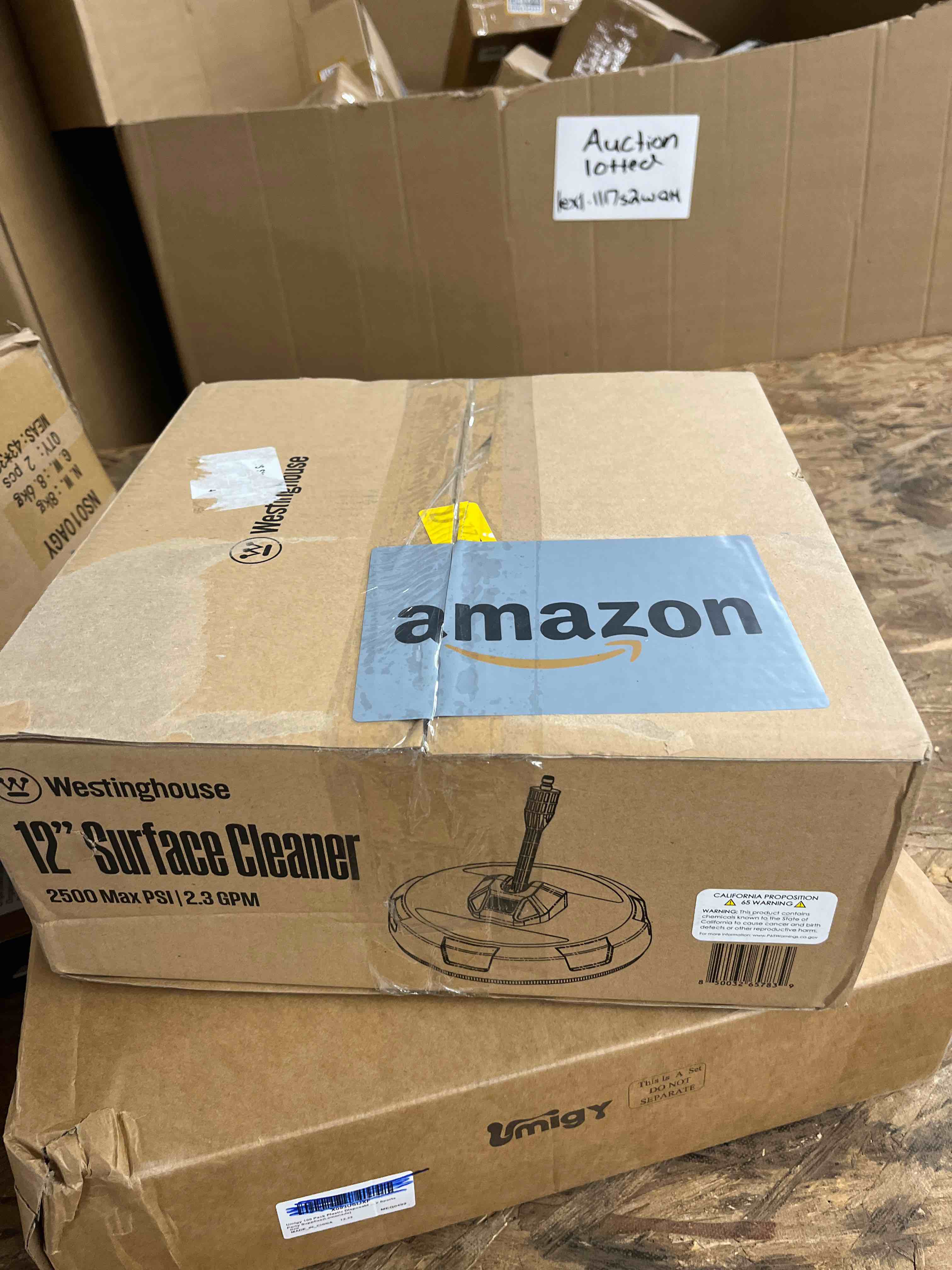 Condition photo showing Good Condition for westinghouse pwsc12 12" pressure washer surface cleaner attachment - 2500 max psi, 1/4” connector