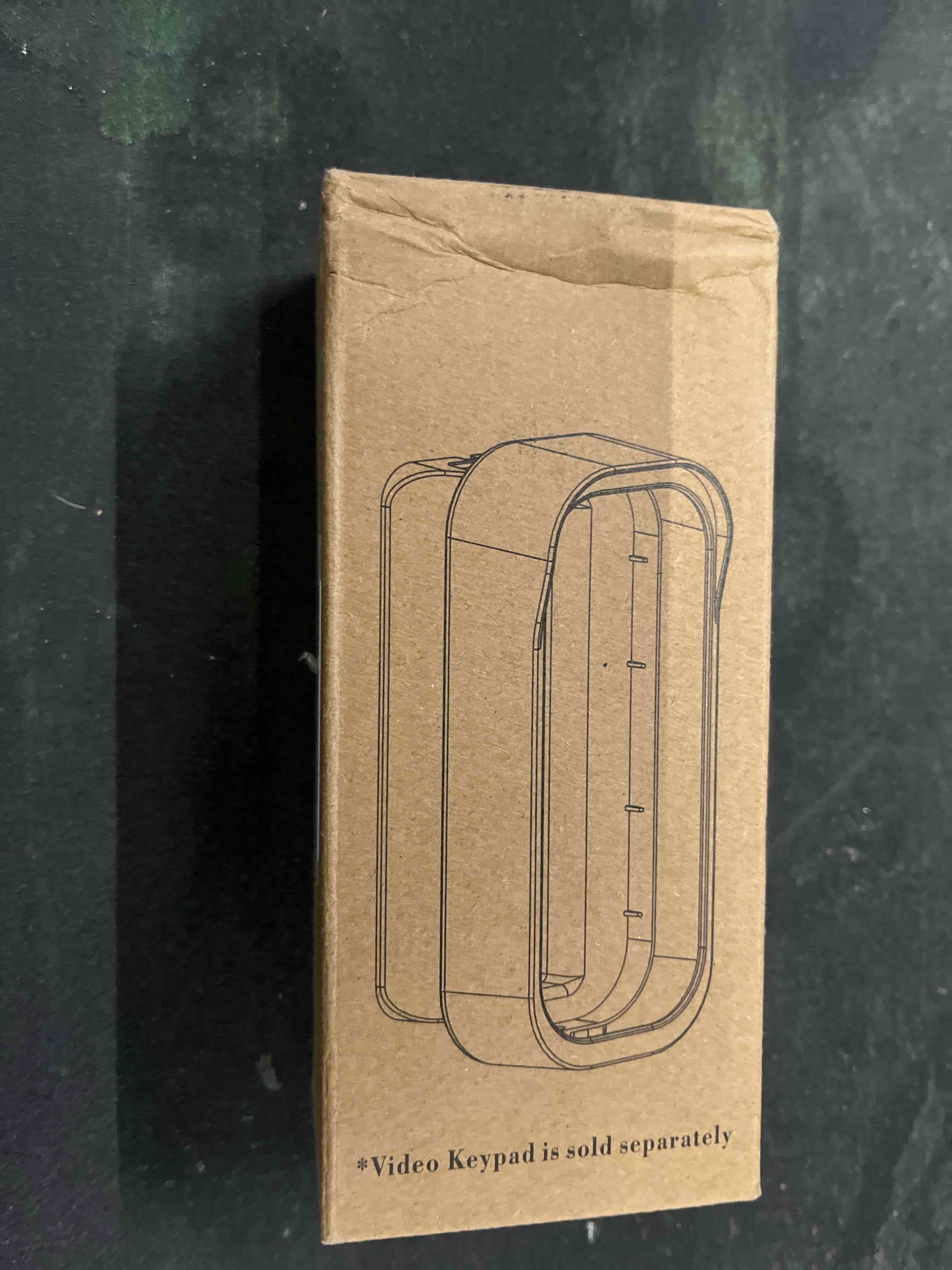 Condition photo showing Good Condition for swivel mount for myq smart garage video keypad, angled adjustable 40 to 140 degrees corner mounting for myq garage door opener easy to install reduce blind spot (video keypad is not included) white