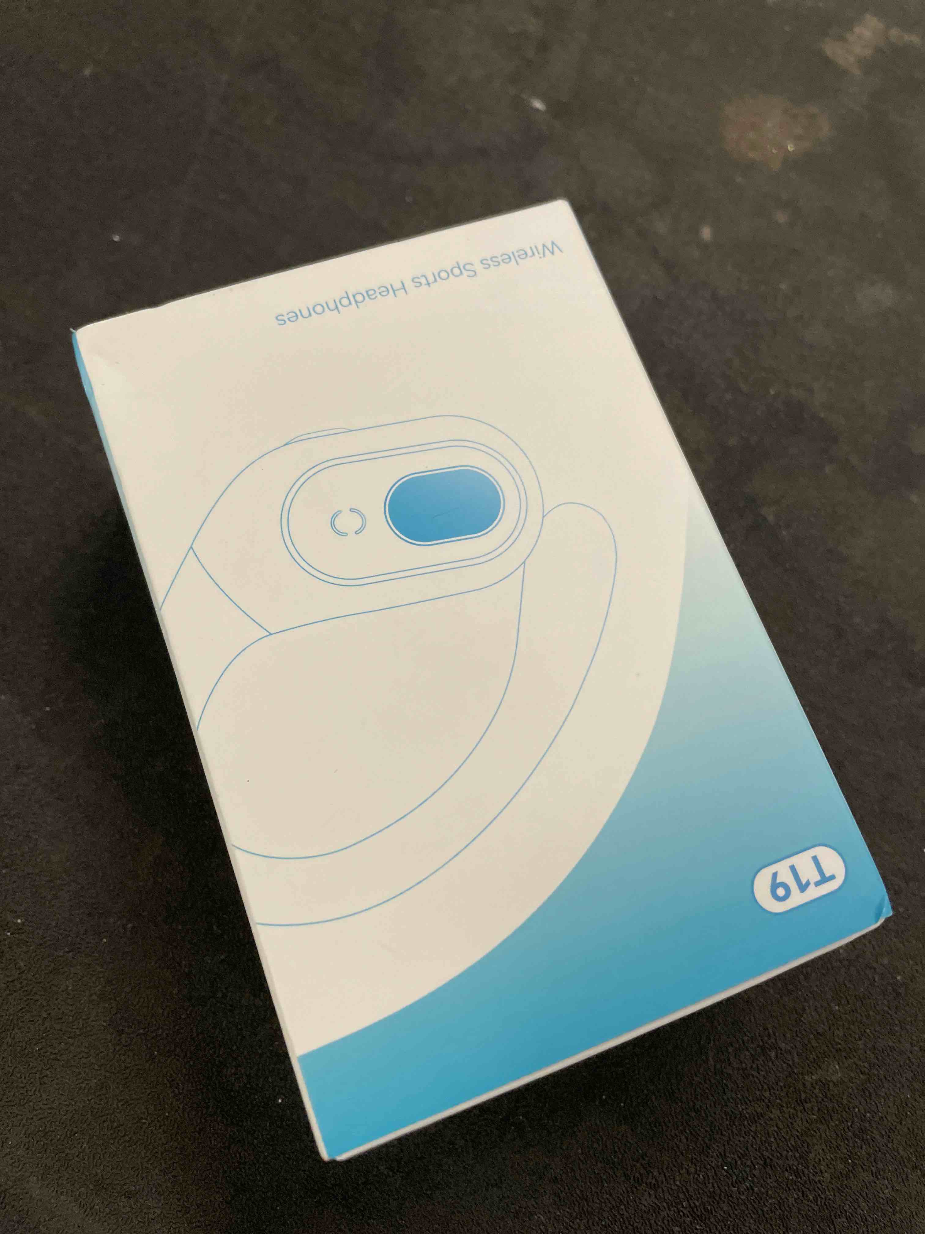 Condition photo showing Good Condition for occiam active noise cancelling earbuds wireless bluetooth headphones ear buds 90hrs playback stereo bass earphones with mic over-ear hooks ipx7 waterproof headset for work sports running gym black