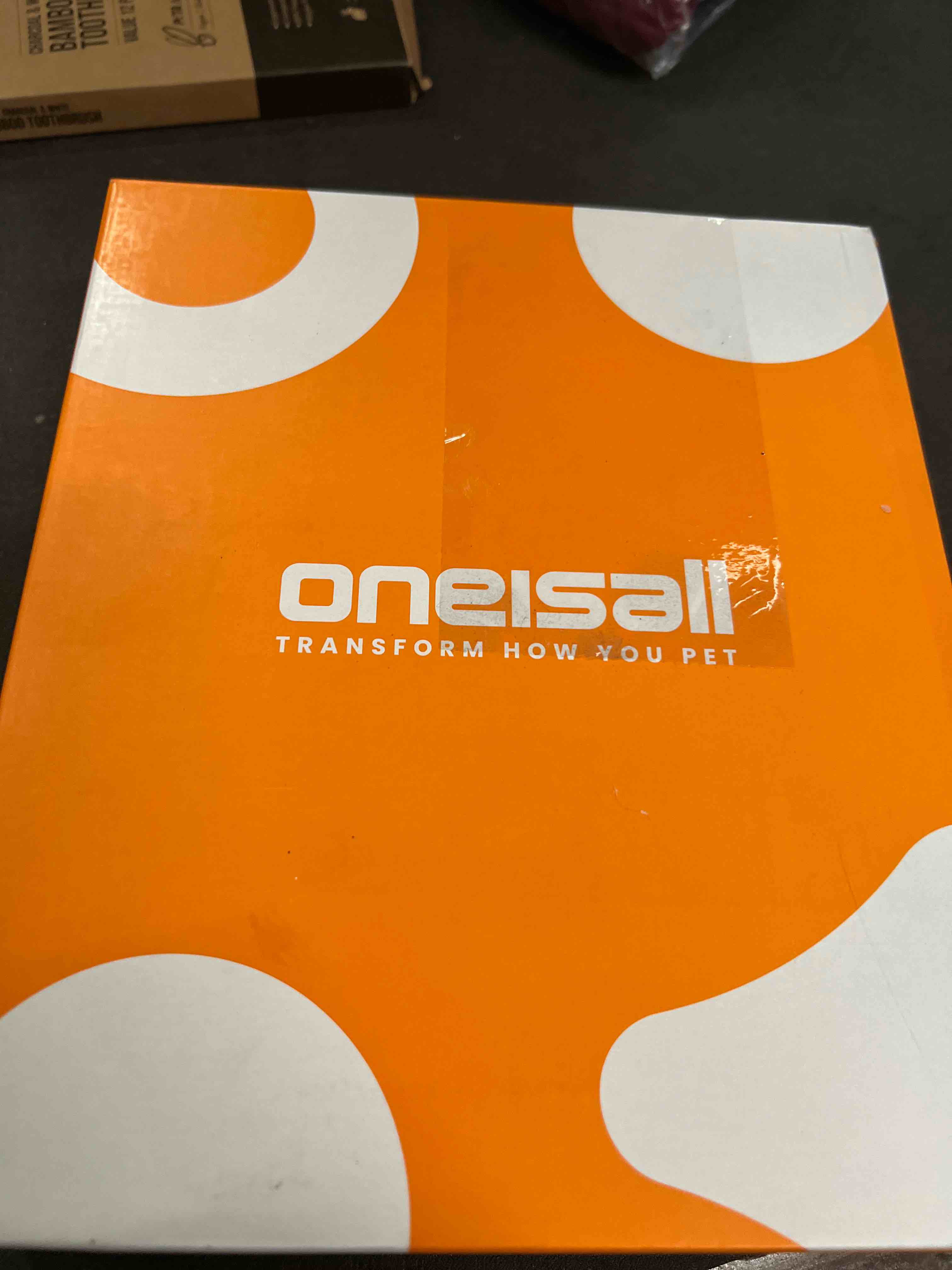 Condition photo showing Good Condition for oneisall dog grooming kit for heavy thick hair&coats/low noise rechargeable cordless waterproof dog clippers for grooming animals&pets/pet shaver with stainless steel blade and paw trimmer