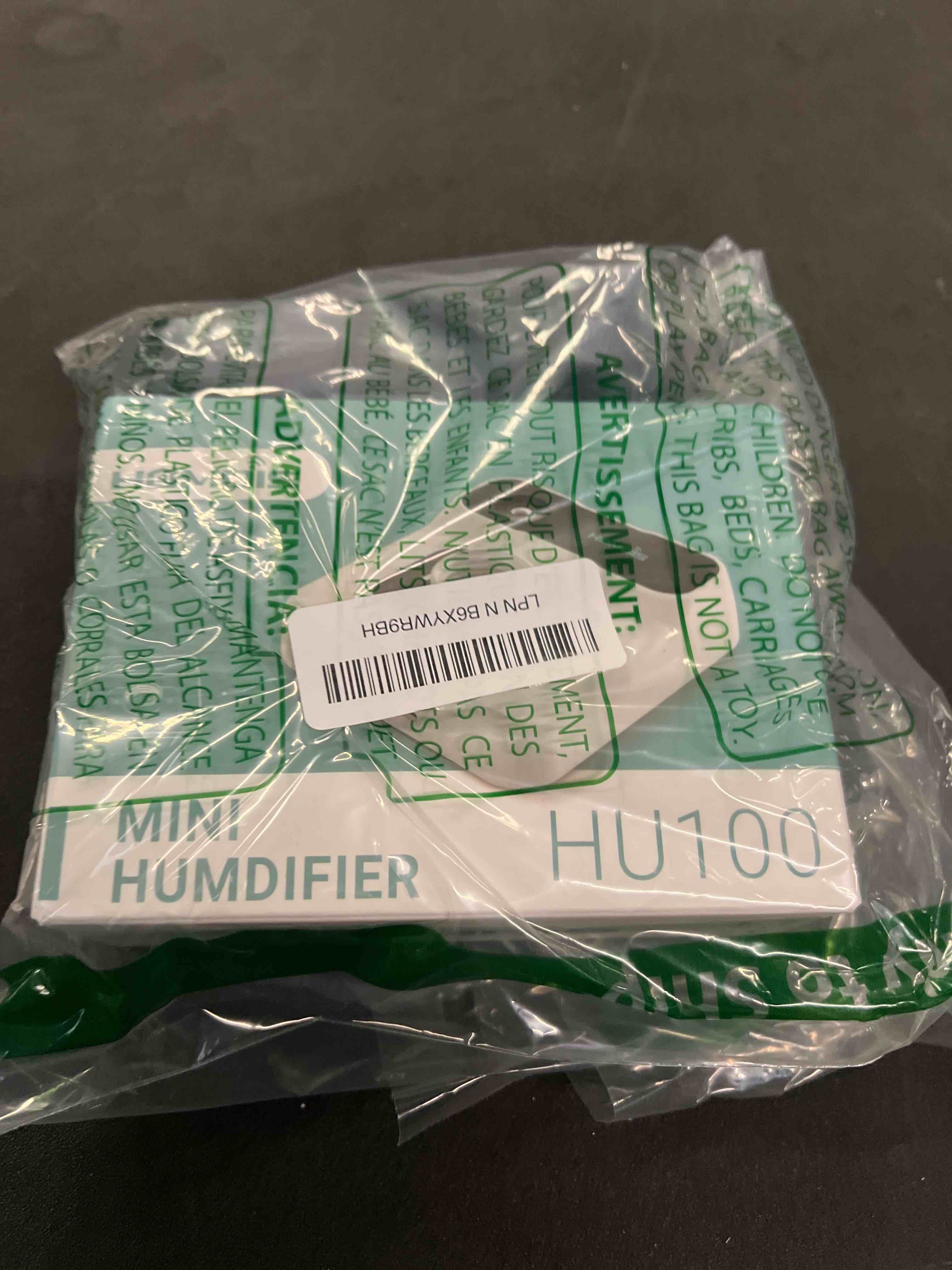 Condition photo showing Good Condition for portable humidifiers for travel, small mini humidifier with auto shut-off, nightlight and storage bag for hotel, bedroom or office, plant humidifier indoor, white
