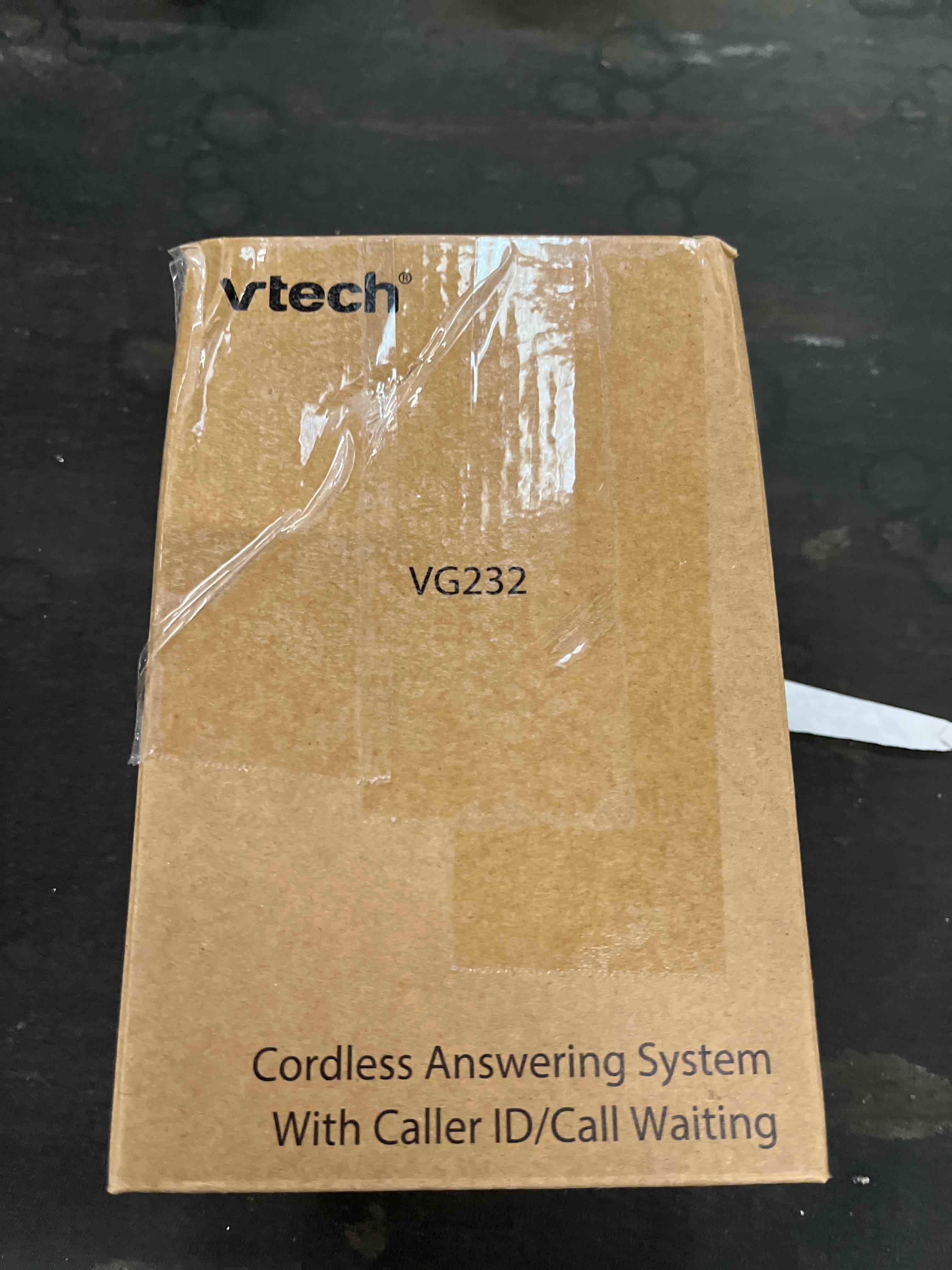 Condition photo showing Good Condition for vtech vg232 cordless phone with answering machine - with large display full-duplex speakerphone caller id/call waiting last 10 number redial caller id/answering system 1 handset