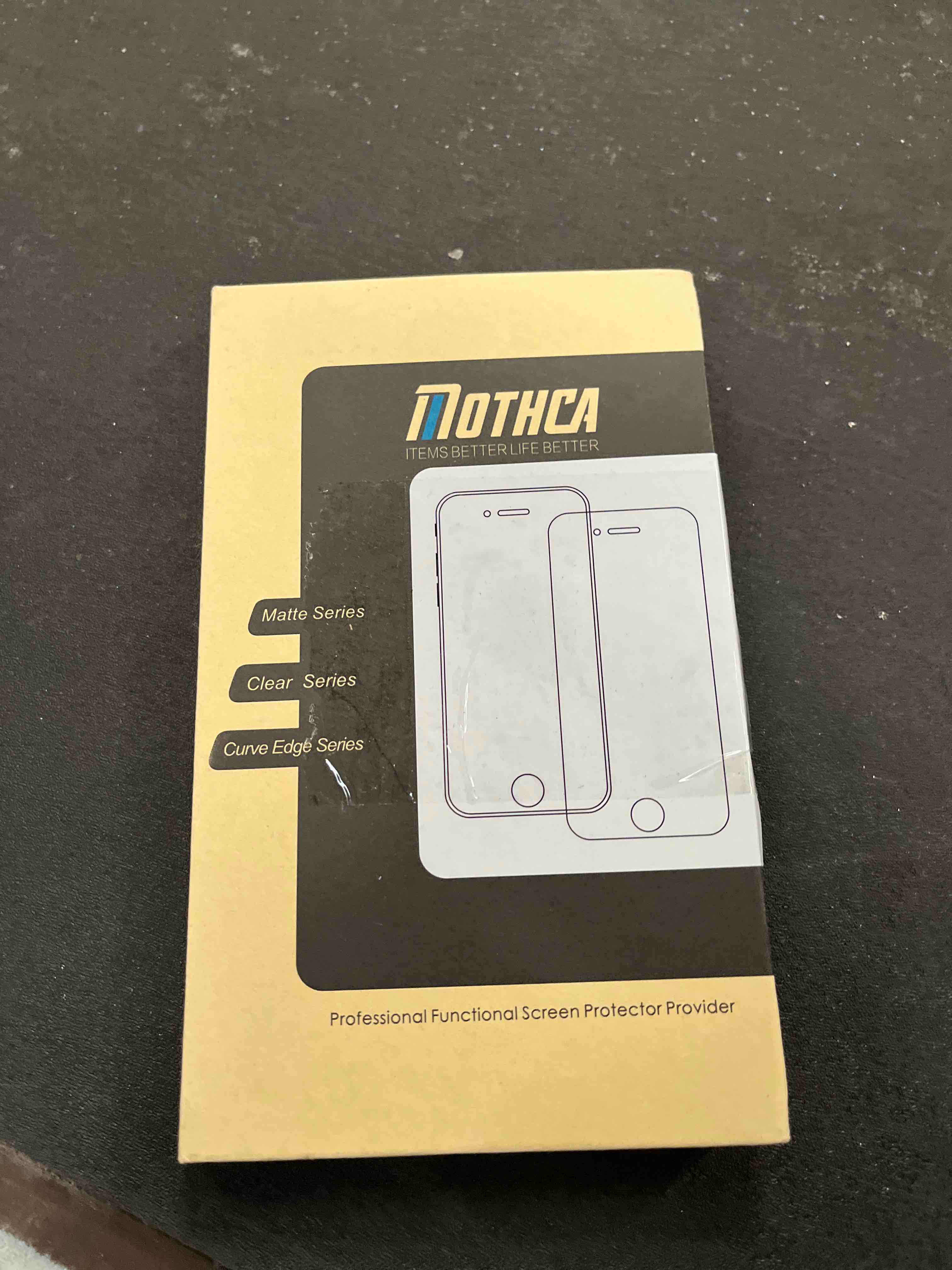 Condition photo showing Good Condition for mothca 2 pack matte glass screen protector for iphone 16 [6.1 inch] + 2 pack camera lens protector, anti-glare & anti-fingerprint case friendly tempered glass film, bubble free, smooth as silk iphone 16-6.1 inch