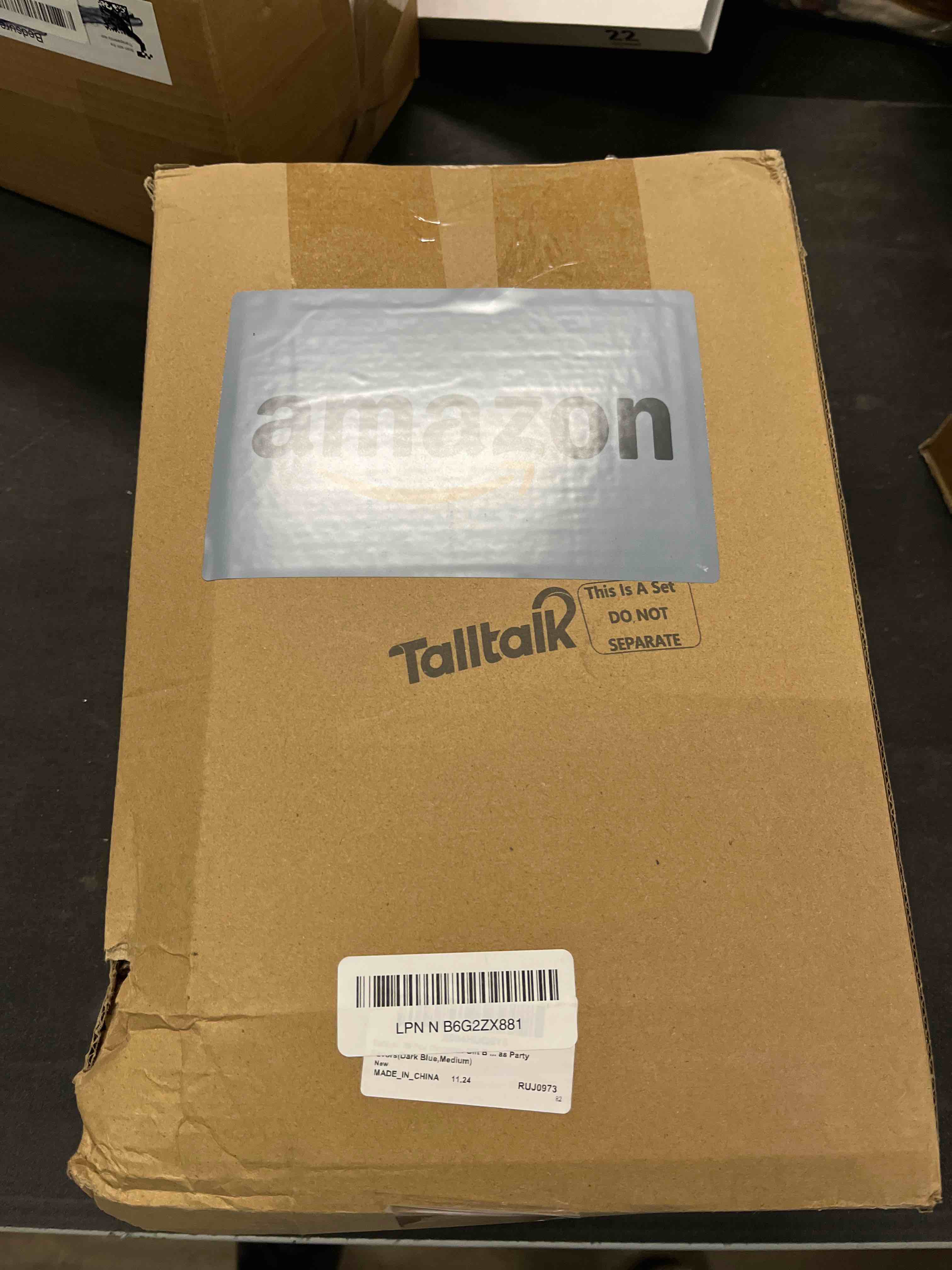 Condition photo showing Good Condition for talltalk 50 pack christian gift bags bulk, reusable bible verse tote with handles, religious scripture blessing bags for baptism, church welcome, sunday school, easter party favors(dark blue,medium) blue medium