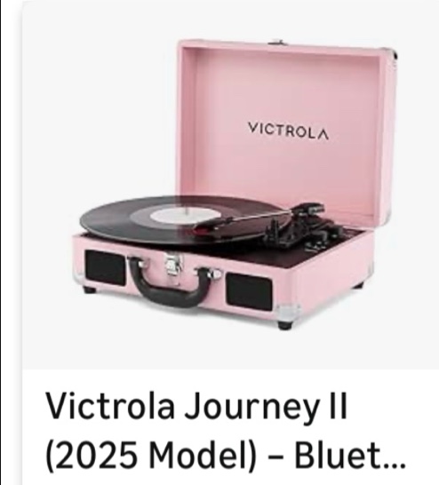vinyl record player wireless turntable bluetooth 3-speed portable vintage suitcase with built-in spe